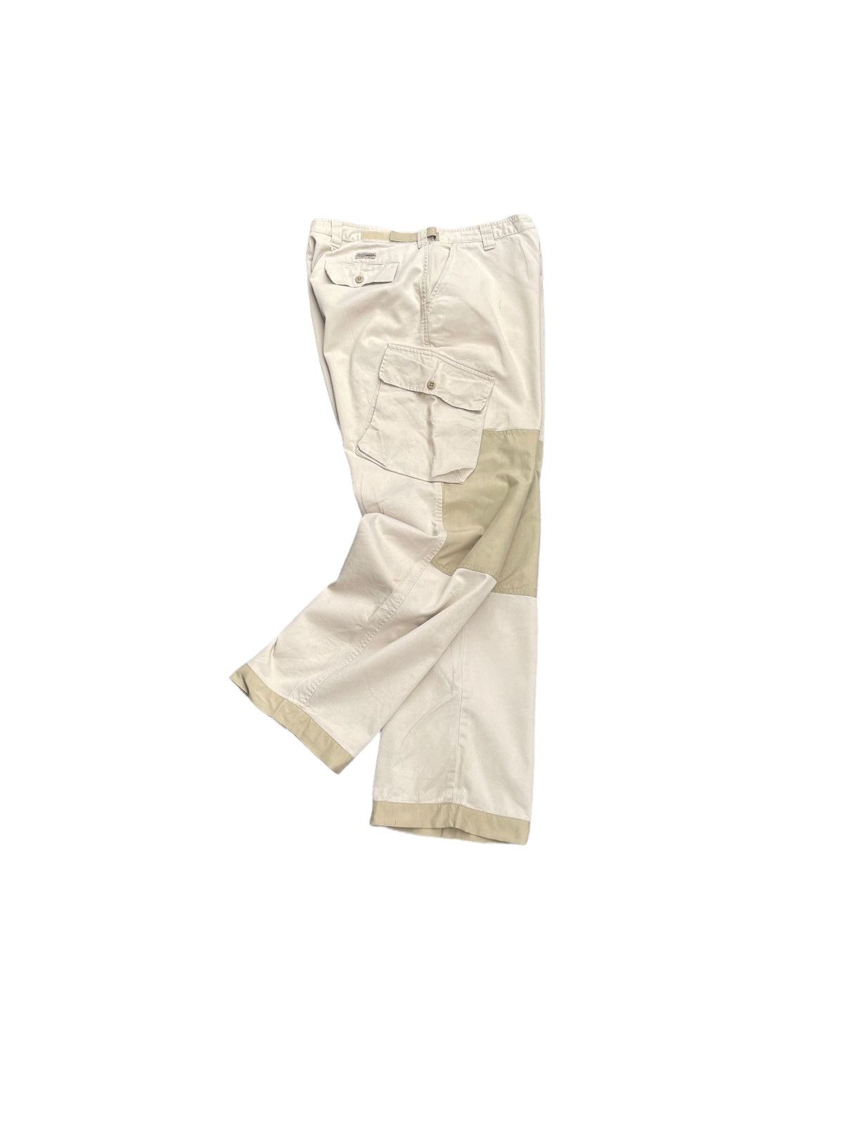 Tommy Hilfiger × Vintage Vintage Tommy Hilfiger 2 tone Cargo Pant Size US 36 / EU 52 - 8 Thumbnail
