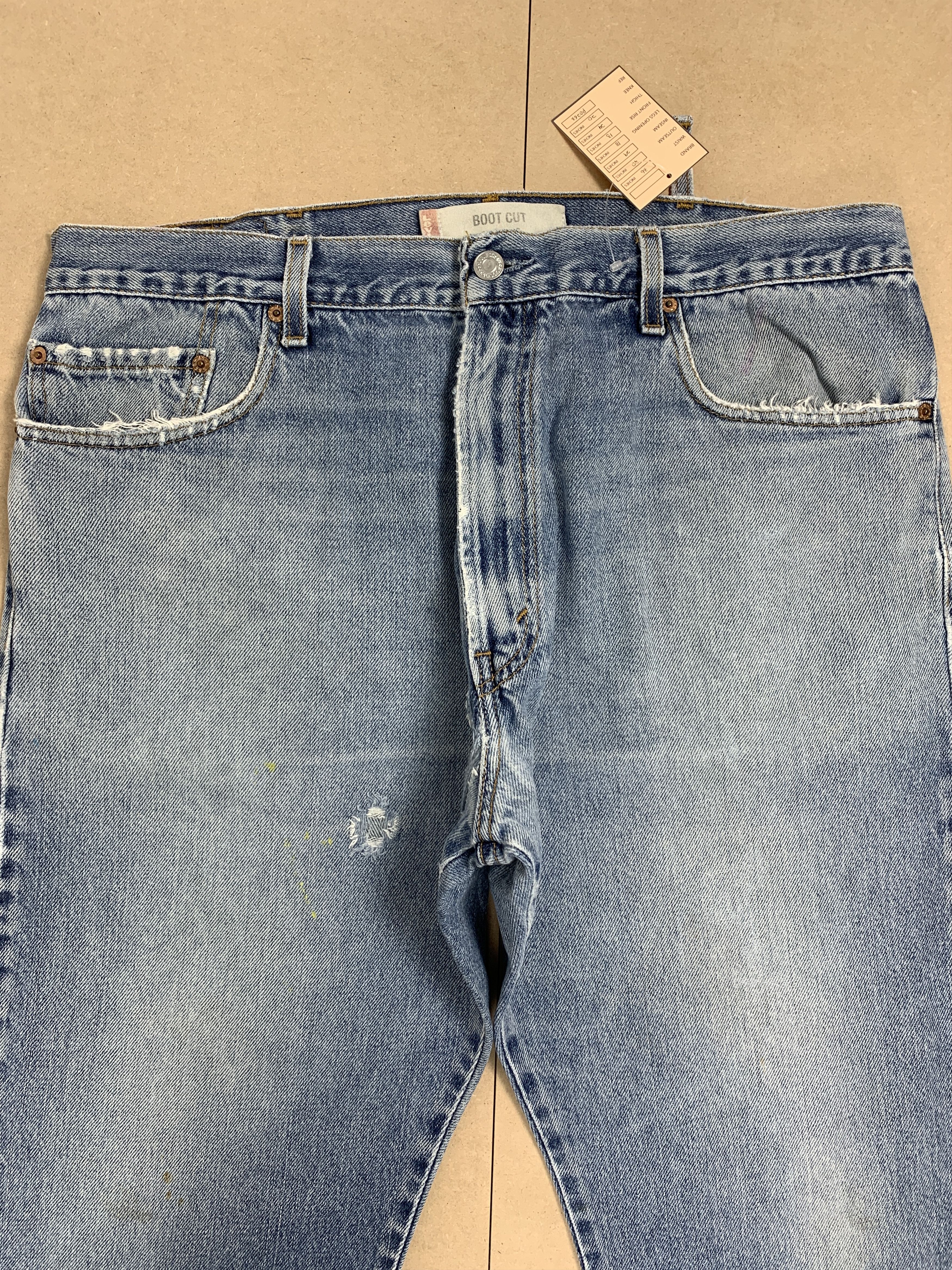 Levi's Vintage LEVI'S 517 BootCut Distressed Faded Jeans P0263 Size US 36 / EU 52 - 2 Thumbnail