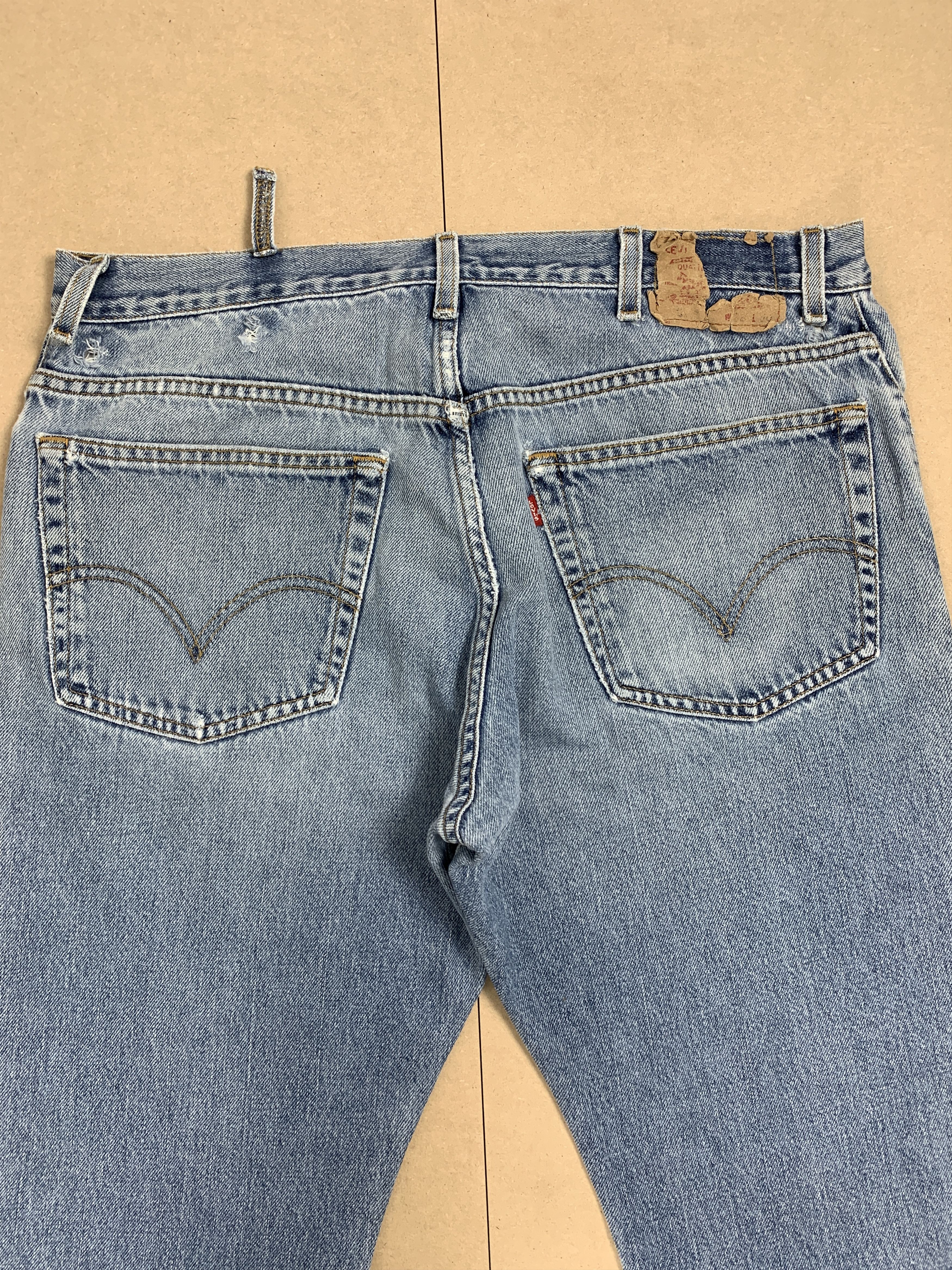 Levi's Vintage LEVI'S 517 BootCut Distressed Faded Jeans P0263 Size US 36 / EU 52 - 7 Thumbnail