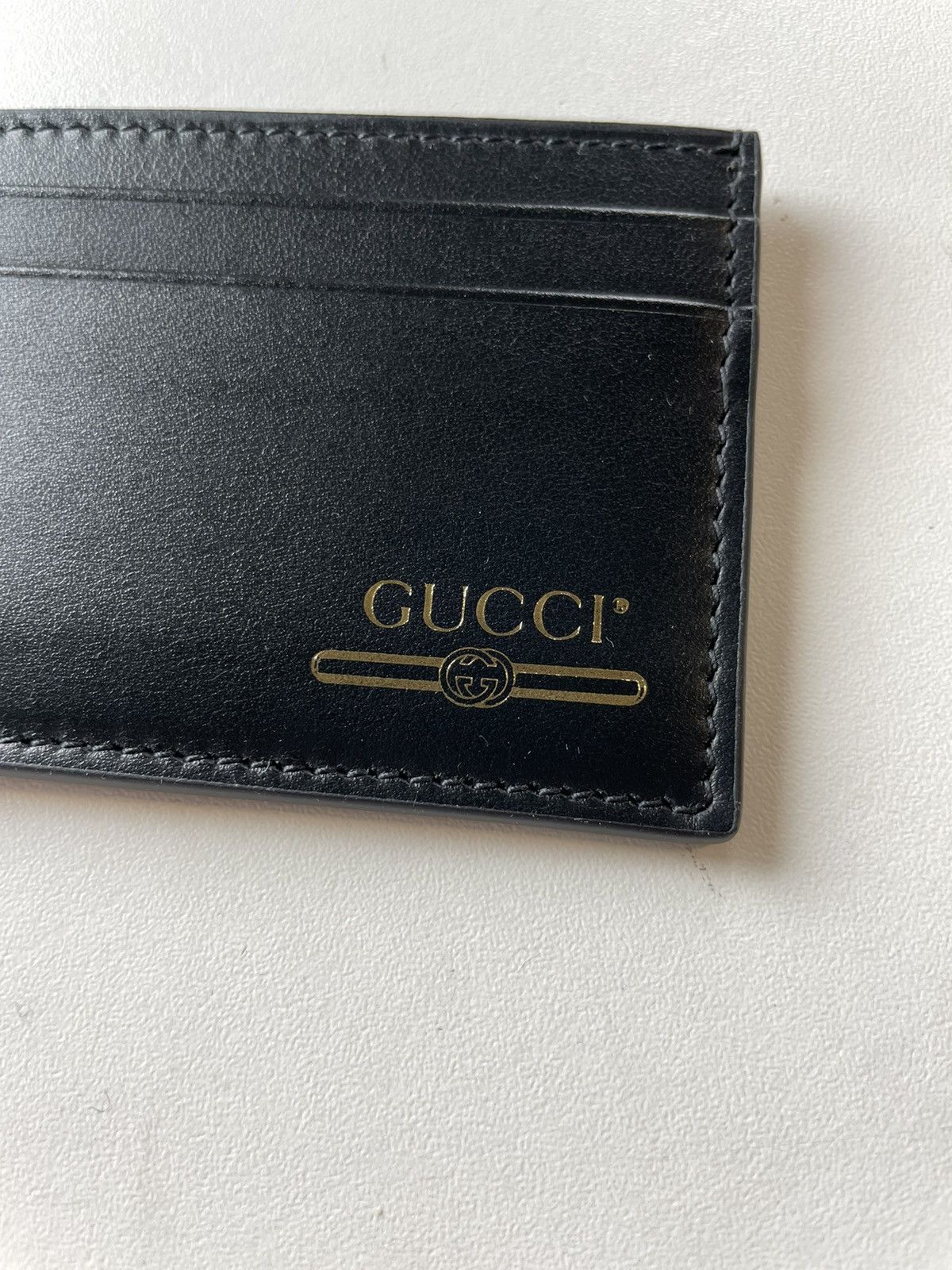 Gucci Gucci Printed Leather Card Holder Size ONE SIZE - 2 Thumbnail