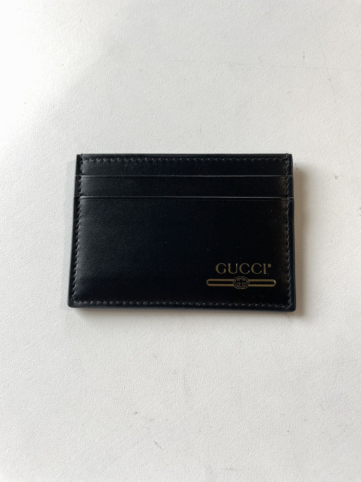 Gucci Printed Leather Card Holder