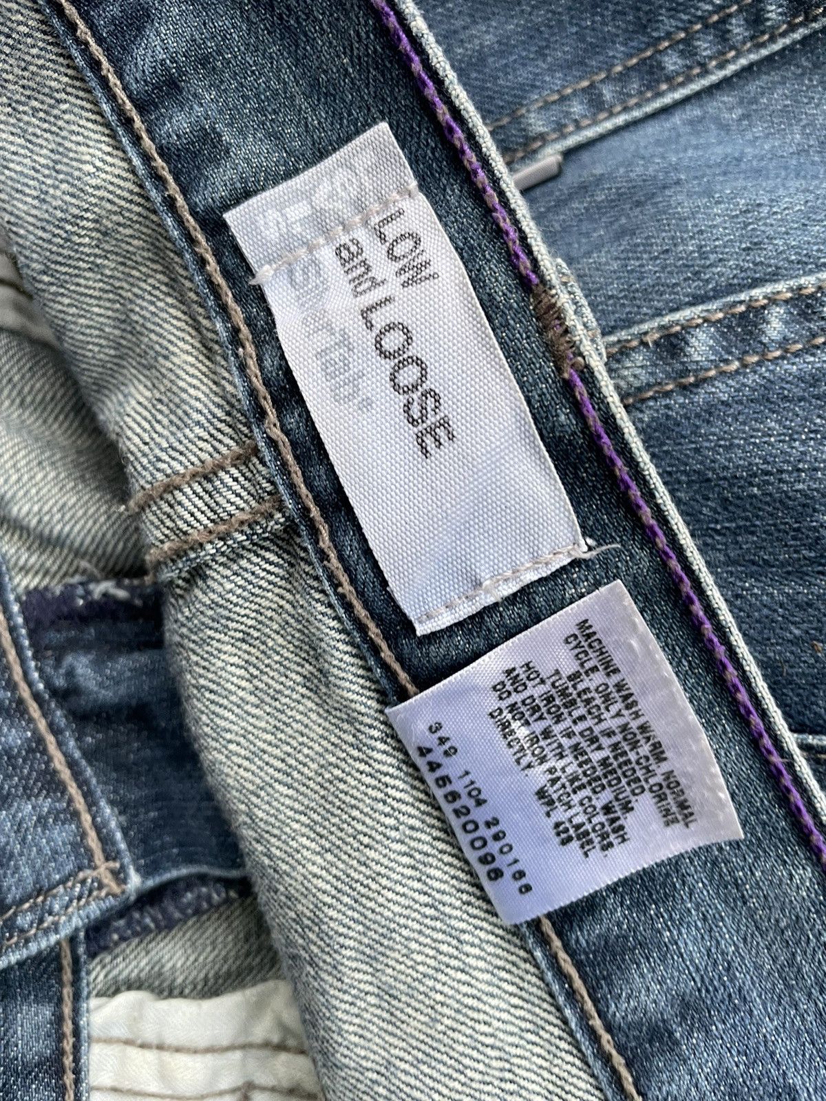 Levi's × Vintage Vintage Levis Silvertab Single R Loose Jeans Size US 35 - 14 Thumbnail