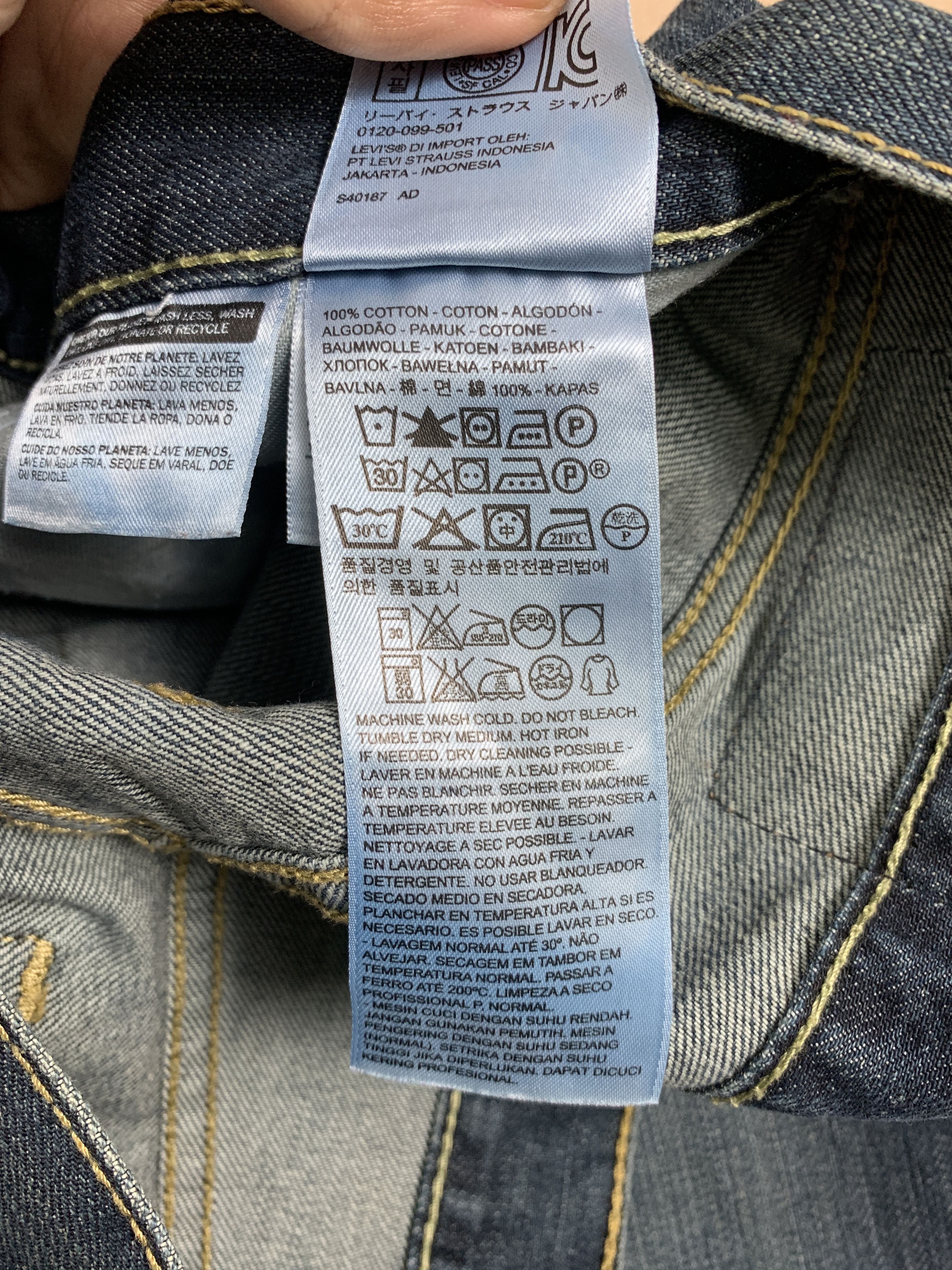 Levi's Vintage Levis 527 Flared Bootcut Faded Jeans P0345 Size US 33 - 15 Thumbnail