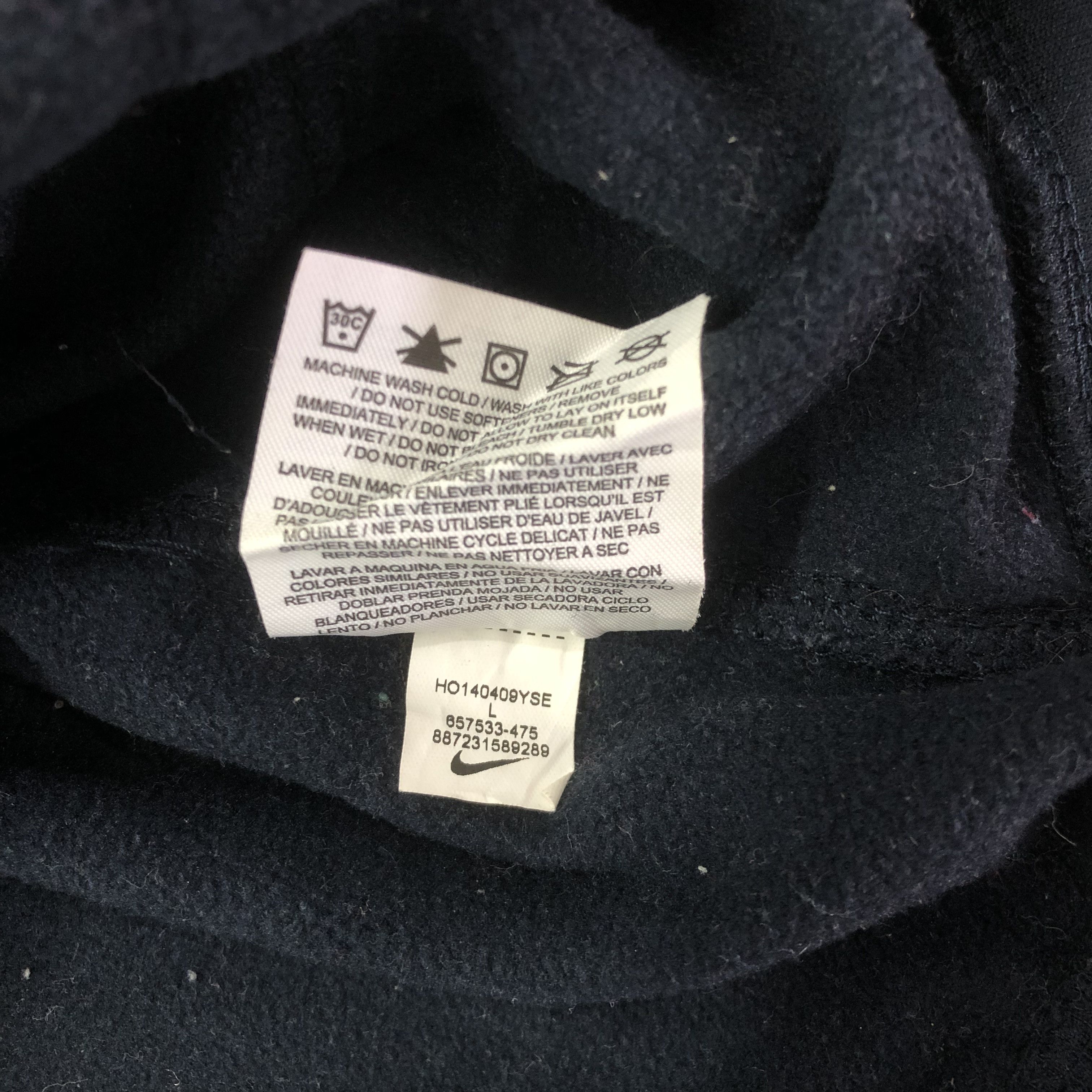 Nike Nike Big Swoosh Hoodie Sweater Size US L / EU 52-54 / 3 - 9 Thumbnail
