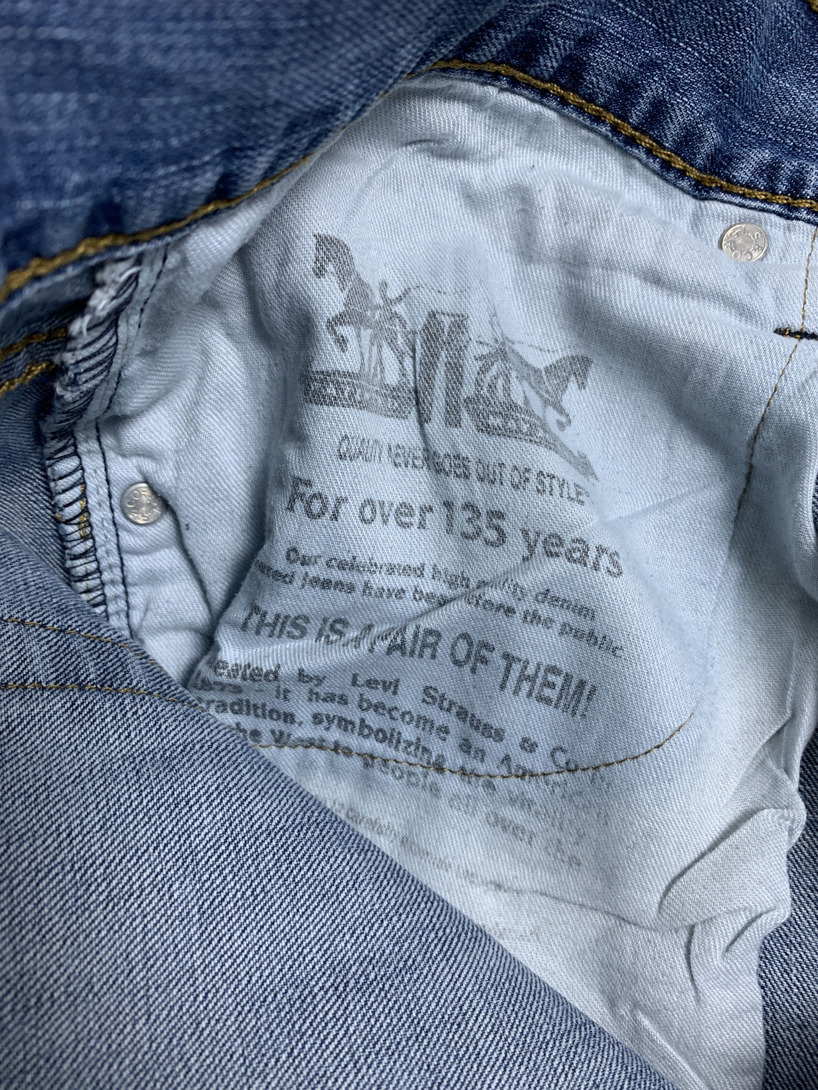 Levi's Vintage Levis 527 Flared Boot Cut Faded Jeans P0367 Size US 40 / EU 56 - 15 Thumbnail