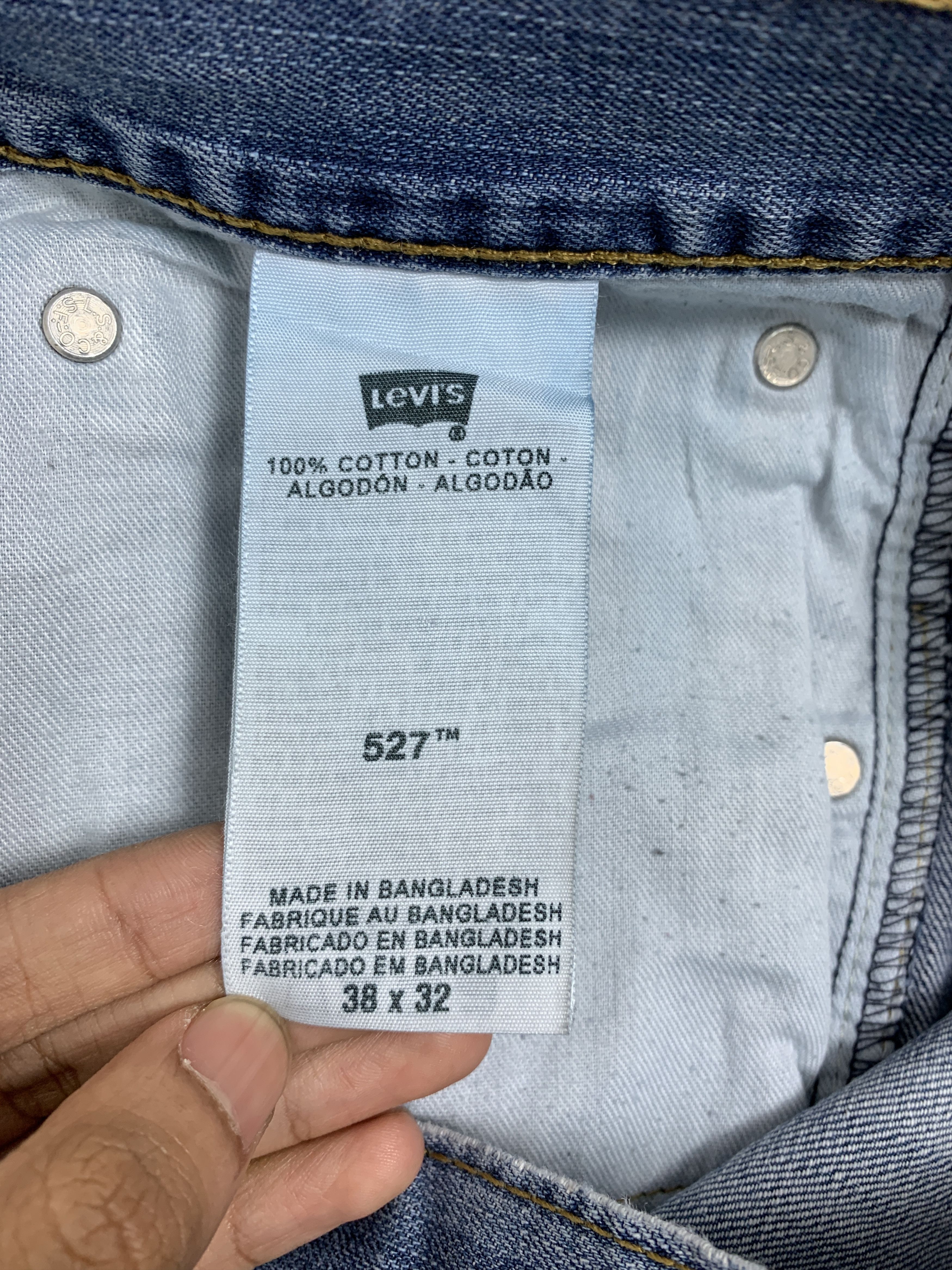 Levi's Vintage Levis 527 Flared Boot Cut Faded Jeans P0367 Size US 40 / EU 56 - 16 Thumbnail