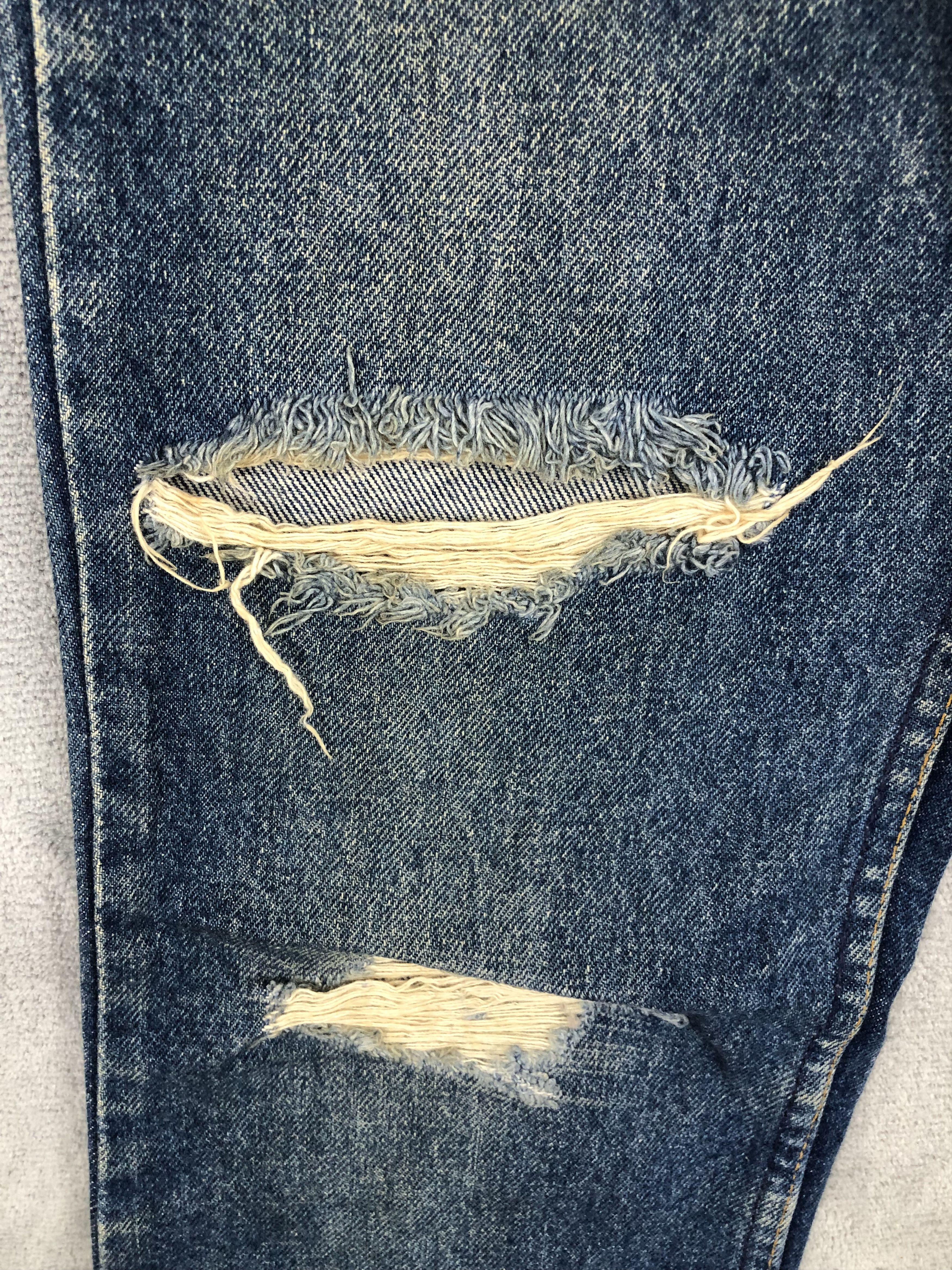 Levi's Vintage Levis 517-0217 Distressed Jeans Size US 28 / EU 44 - 6 Thumbnail
