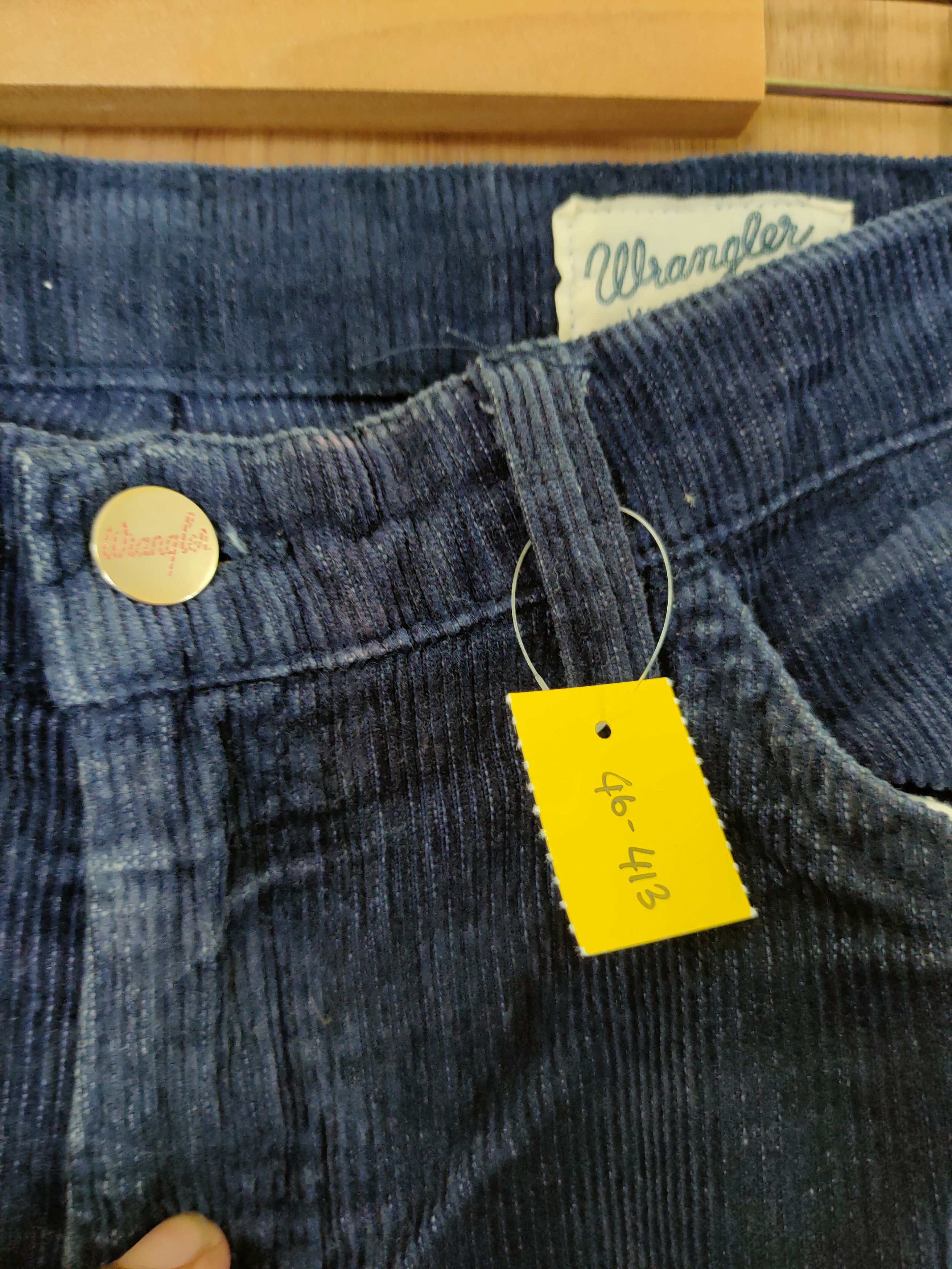 Vintage DL 90s wrangler vintage corduroy streetwear pants #46-413 Size US 28 / EU 44 - 5 Thumbnail