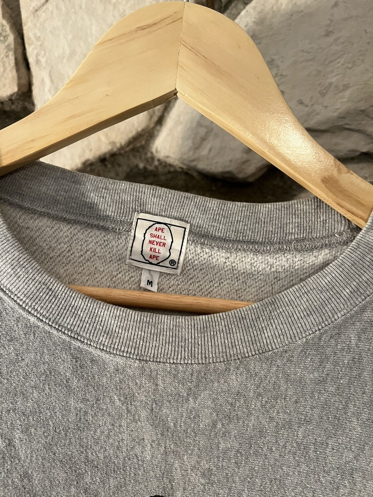 Bape × Vintage Bapesta Girl Crewneck Size US M / EU 48-50 / 2 - 5 Thumbnail