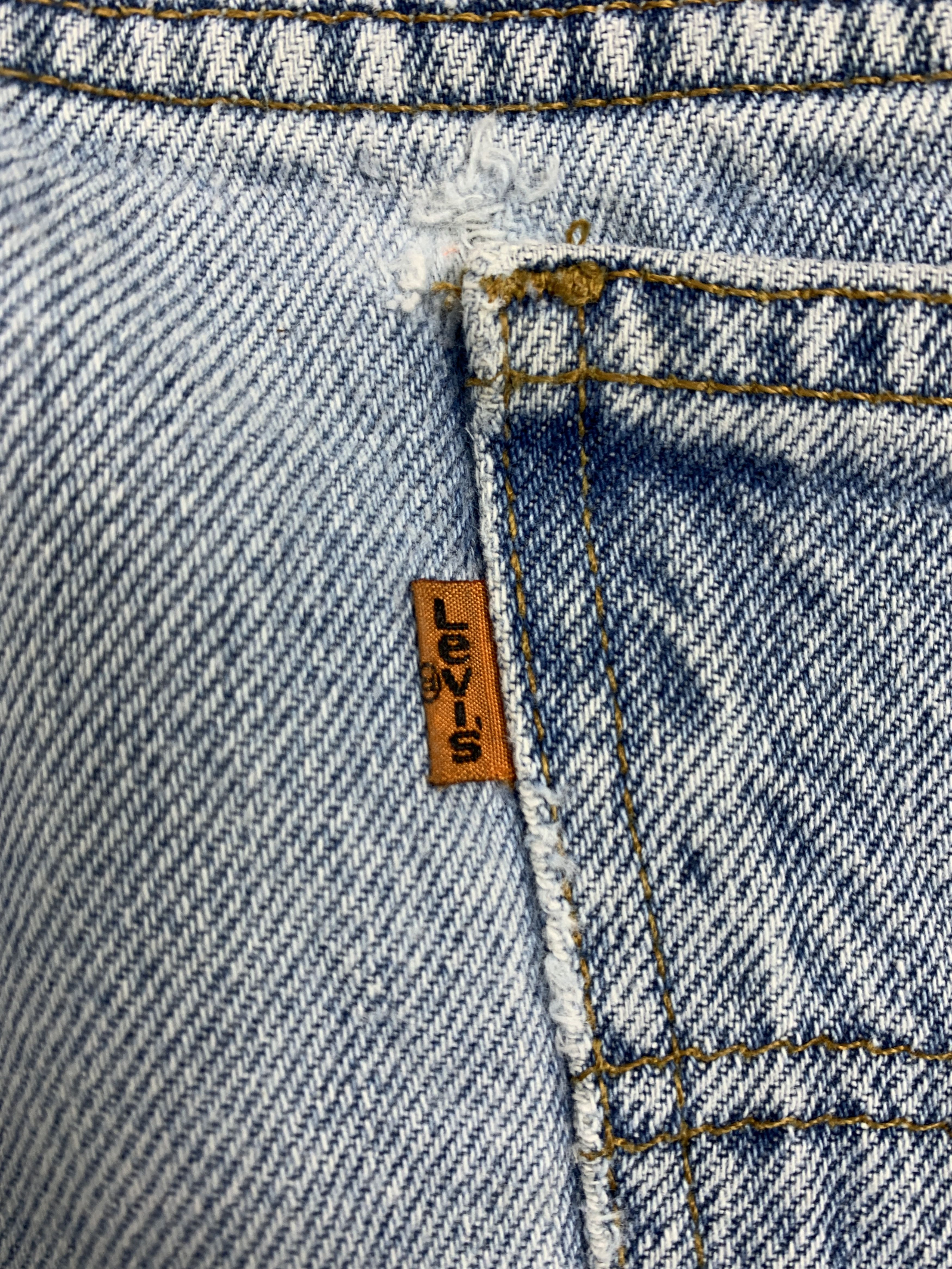 Levi's × Vintage Vintage Levis 505 Straight Cut Mid Wash Jeans Size US 40 / EU 56 - 10 Thumbnail