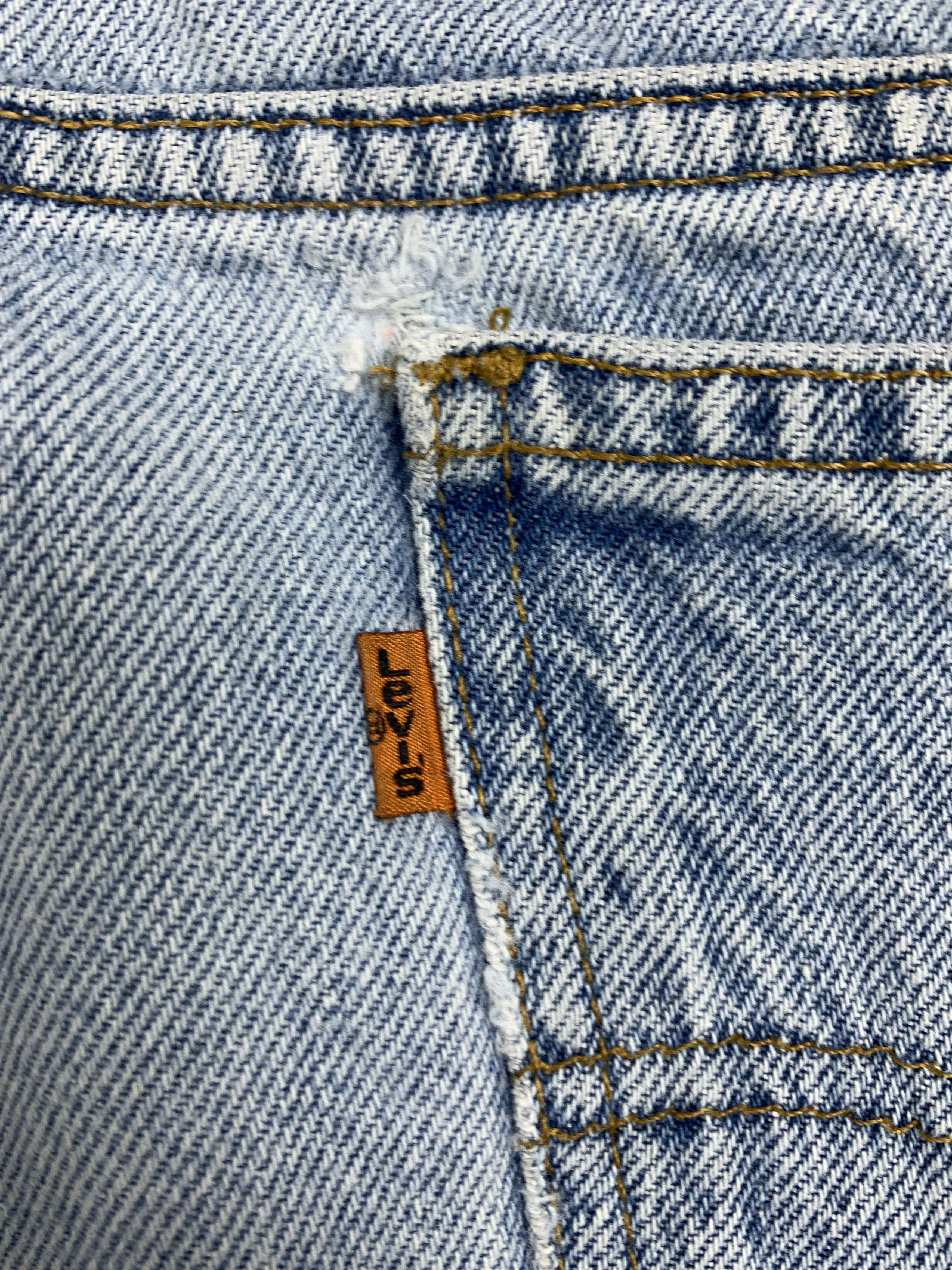 Levi's × Vintage Vintage Levis 505 Straight Cut Mid Wash Jeans Size US 40 / EU 56 - 9 Thumbnail