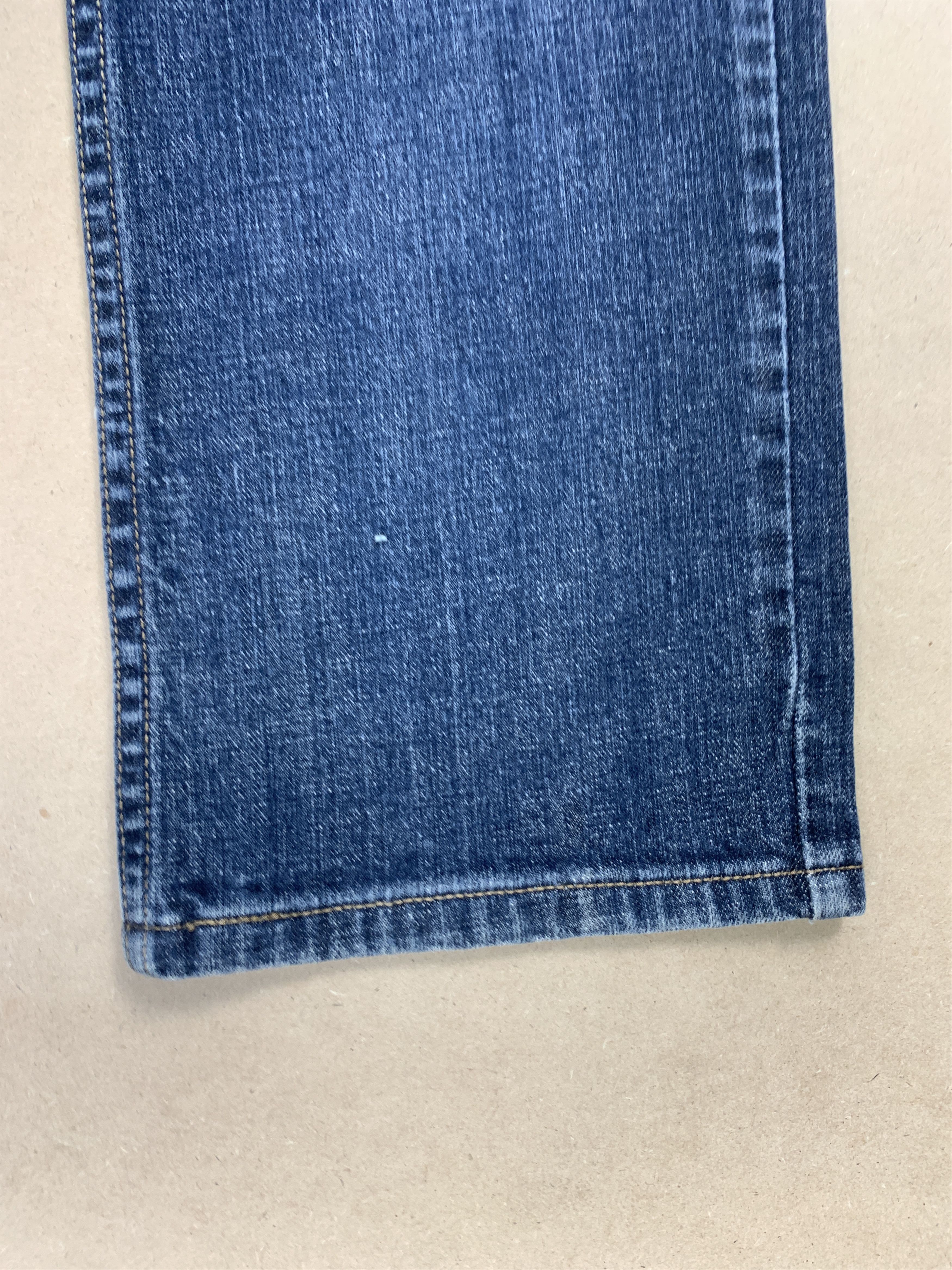 Levi's Vintage Levis 514 Straight Cut Distressed Faded Blue Jeans Size US 34 / EU 50 - 4 Thumbnail