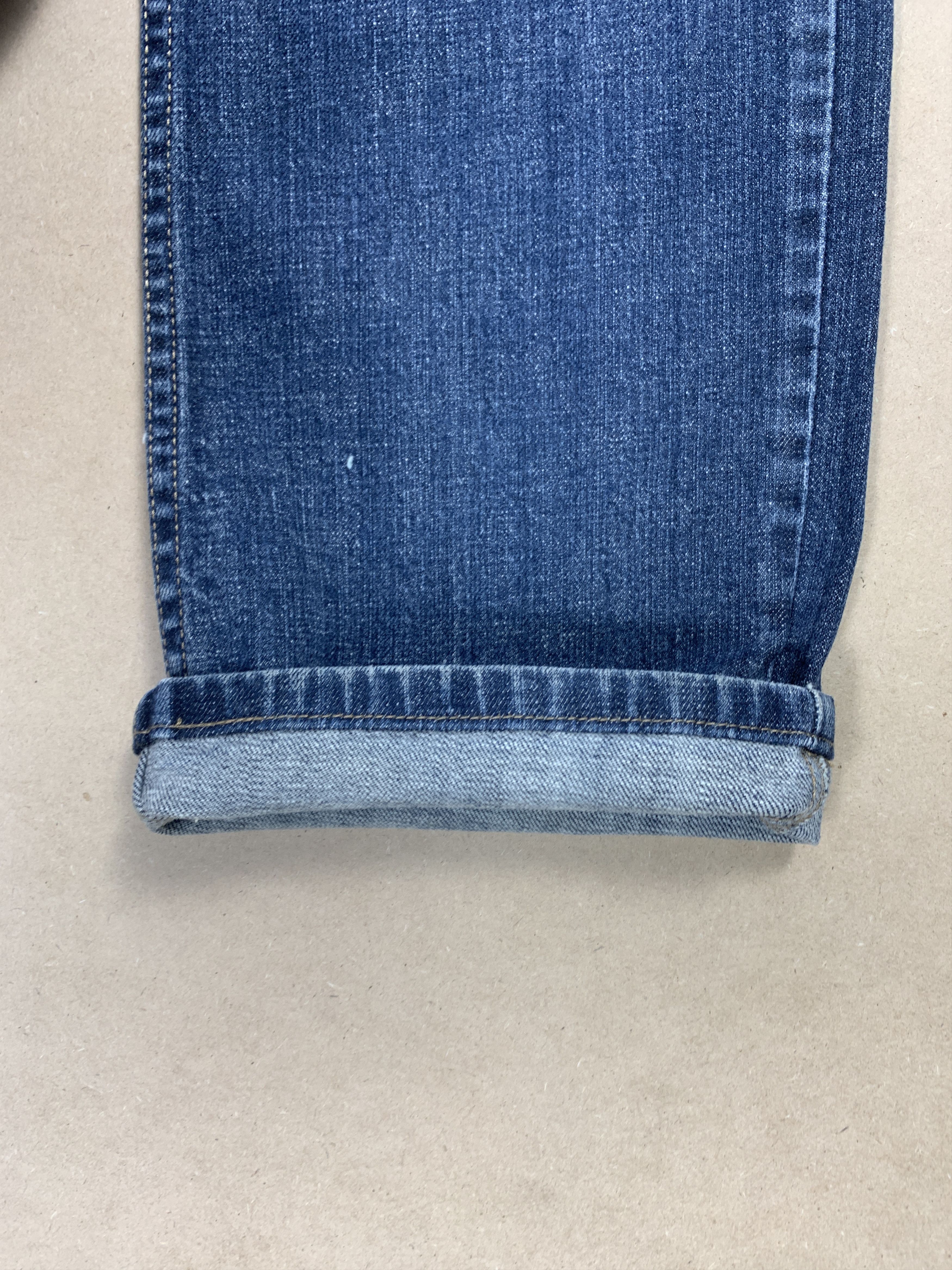 Levi's Vintage Levis 514 Straight Cut Distressed Faded Blue Jeans Size US 34 / EU 50 - 5 Thumbnail