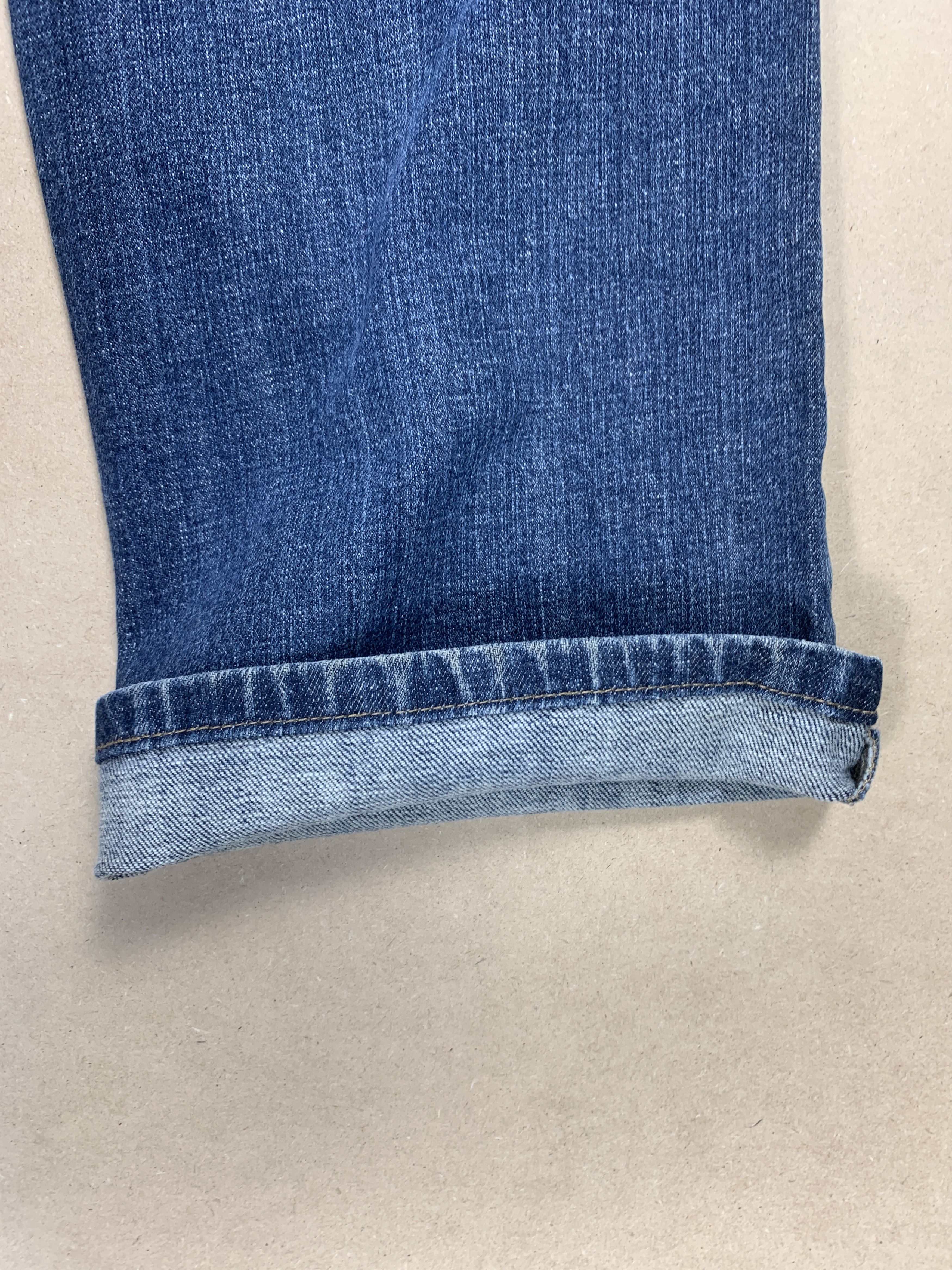 Levi's Vintage Levis 514 Straight Cut Distressed Faded Blue Jeans Size US 34 / EU 50 - 10 Thumbnail