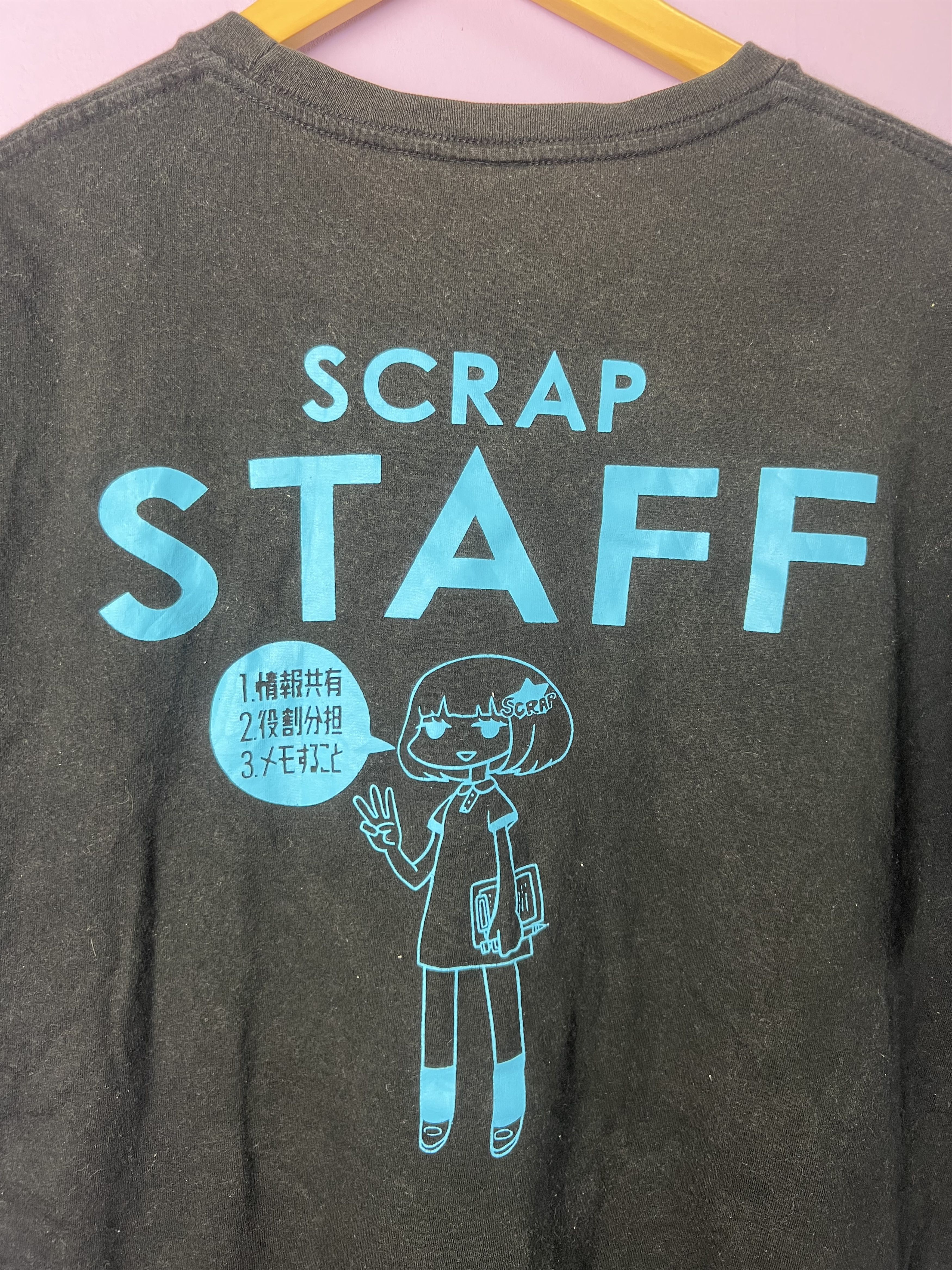 Japanese Brand 🔥Vintage Scrap Staff Tees Size US M / EU 48-50 / 2 - 8 Thumbnail