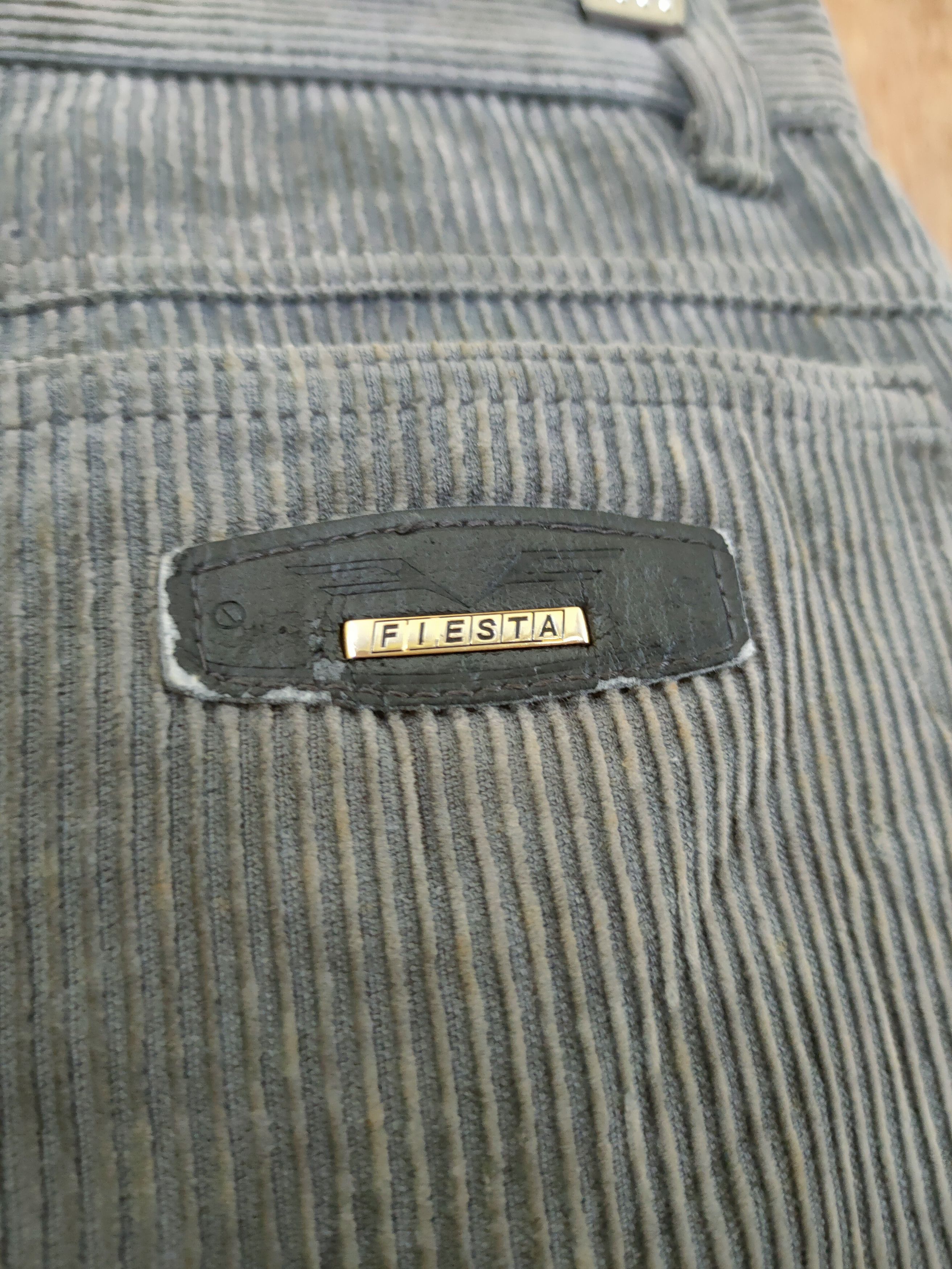 Vintage DL Fiesta vintage corduroy casual pants #46-348 Size US 28 / EU 44 - 9 Thumbnail