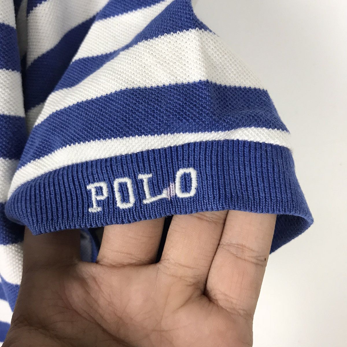 Lo Life POLO SPORT Vintage 90s Polo Ralph Lauren Stripe Polos Size US L / EU 52-54 / 3 - 6 Thumbnail
