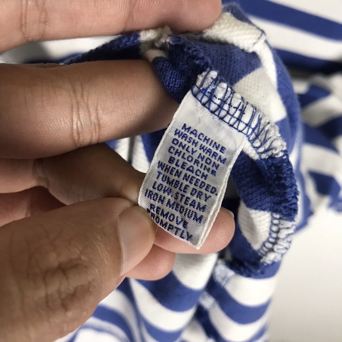 Lo Life POLO SPORT Vintage 90s Polo Ralph Lauren Stripe Polos Size US L / EU 52-54 / 3 - 9 Thumbnail