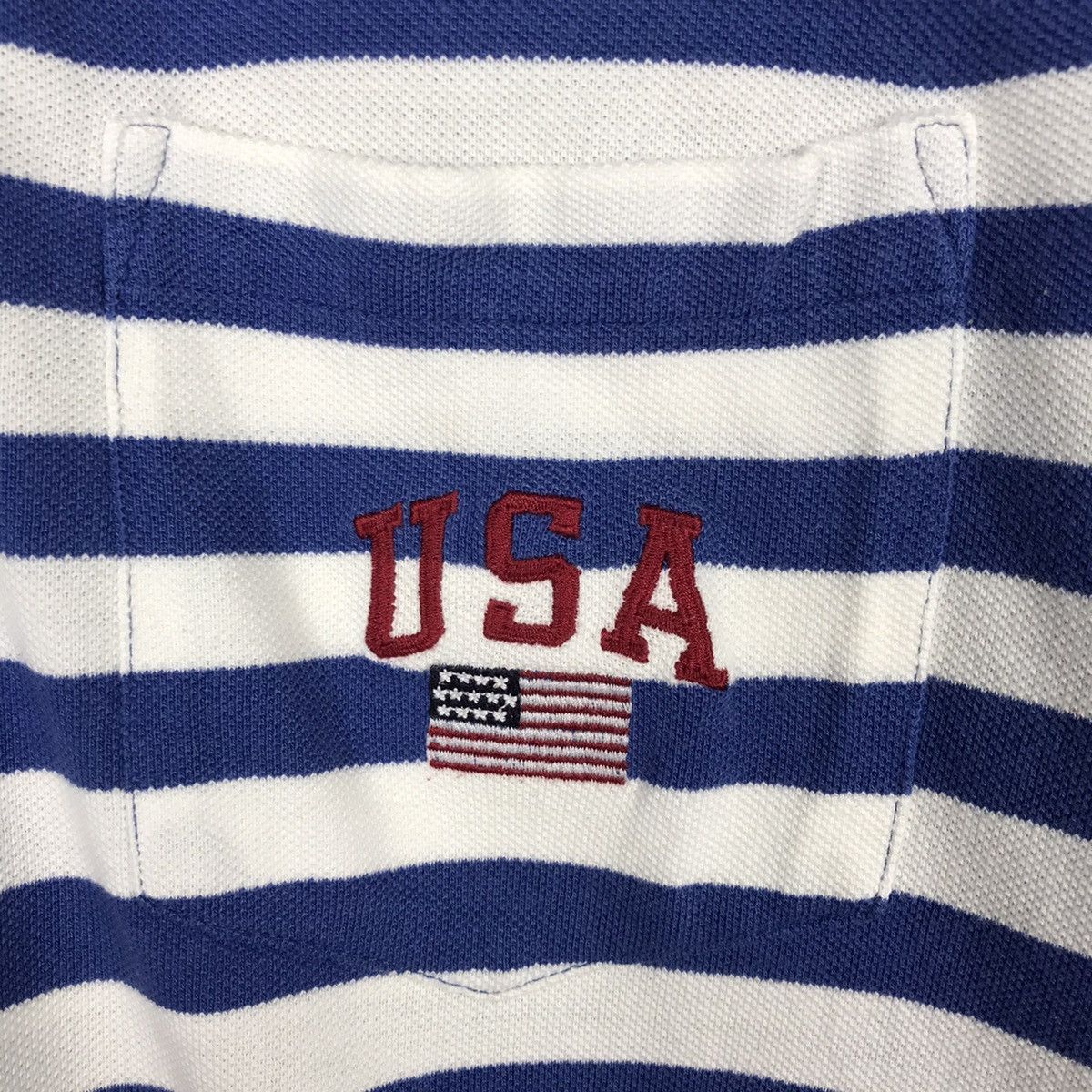 Lo Life POLO SPORT Vintage 90s Polo Ralph Lauren Stripe Polos Size US L / EU 52-54 / 3 - 5 Thumbnail
