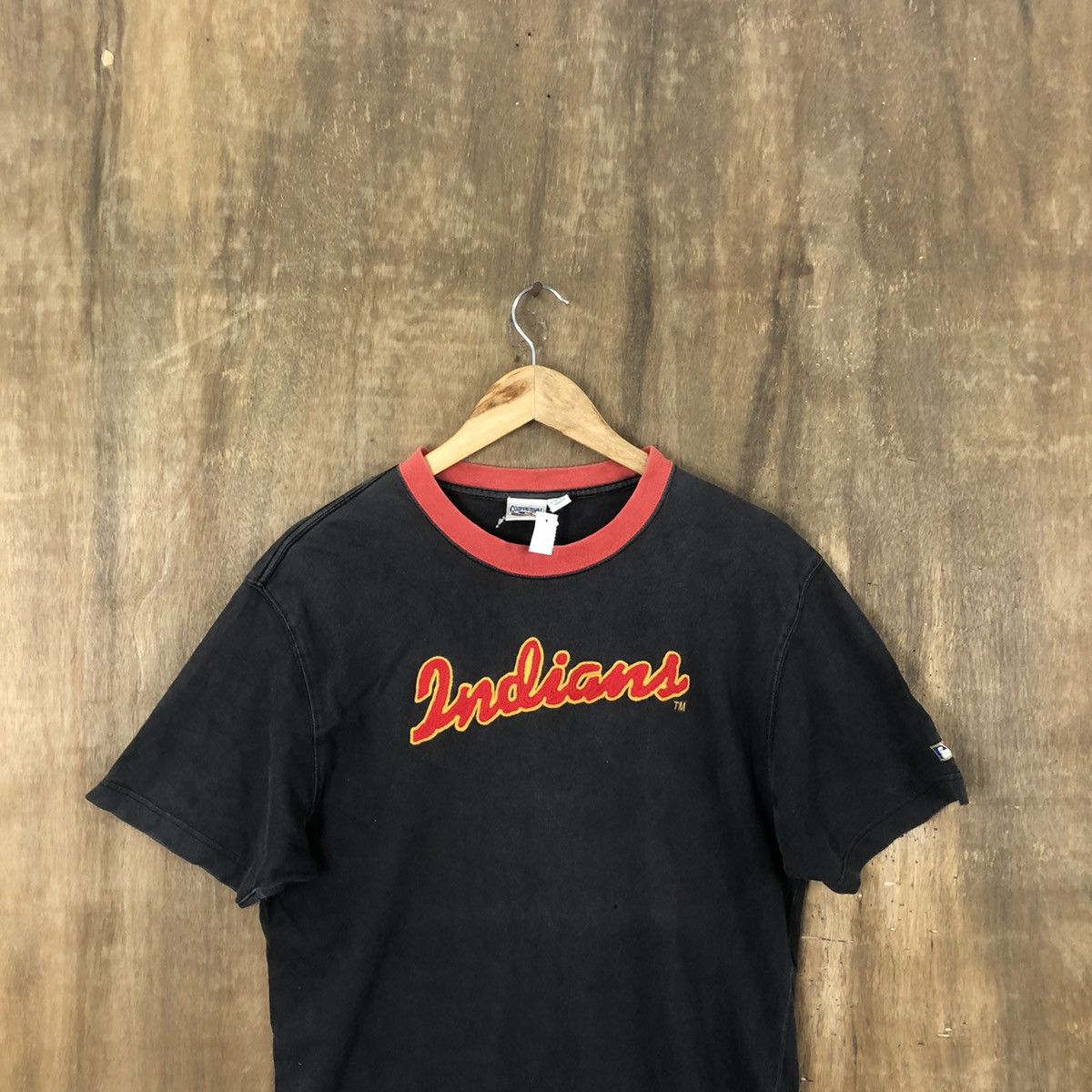 Japanese Brand × Vintage DLL Indians Brown T-Shirt #027 Size US M / EU 48-50 / 2 - 2 Thumbnail
