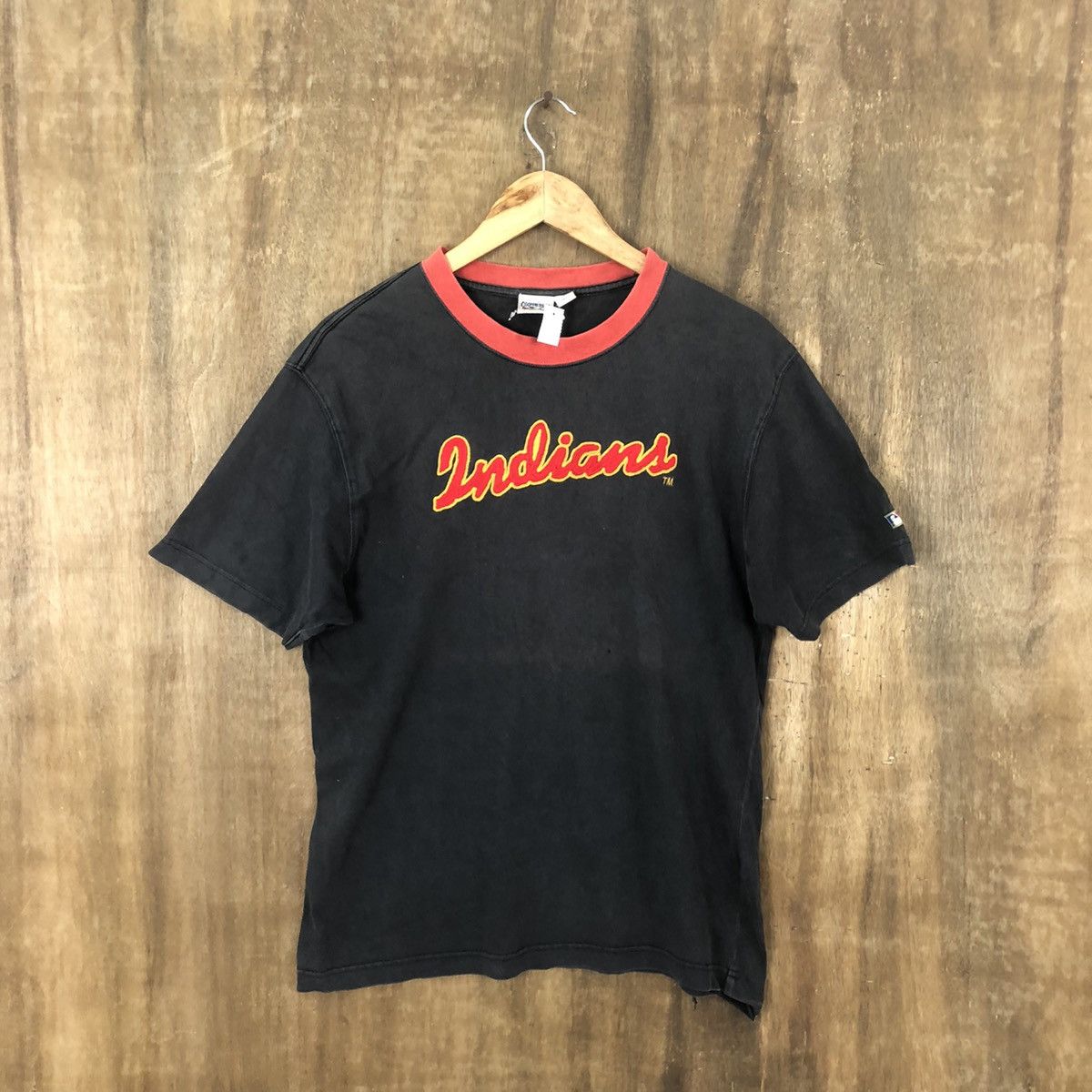 Japanese Brand × Vintage DLL Indians Brown T-Shirt #027 Size US M / EU 48-50 / 2 - 1 Thumbnail