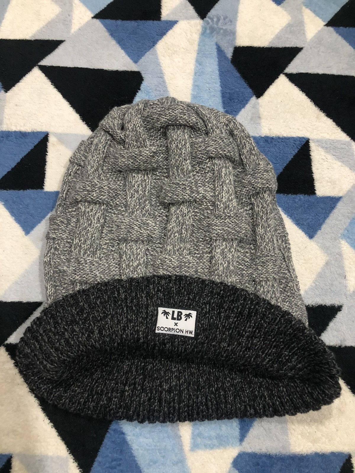 Aran Isles Knitwear LB x Scorpion HW Made in Japan Beanie Size ONE SIZE - 3 Thumbnail