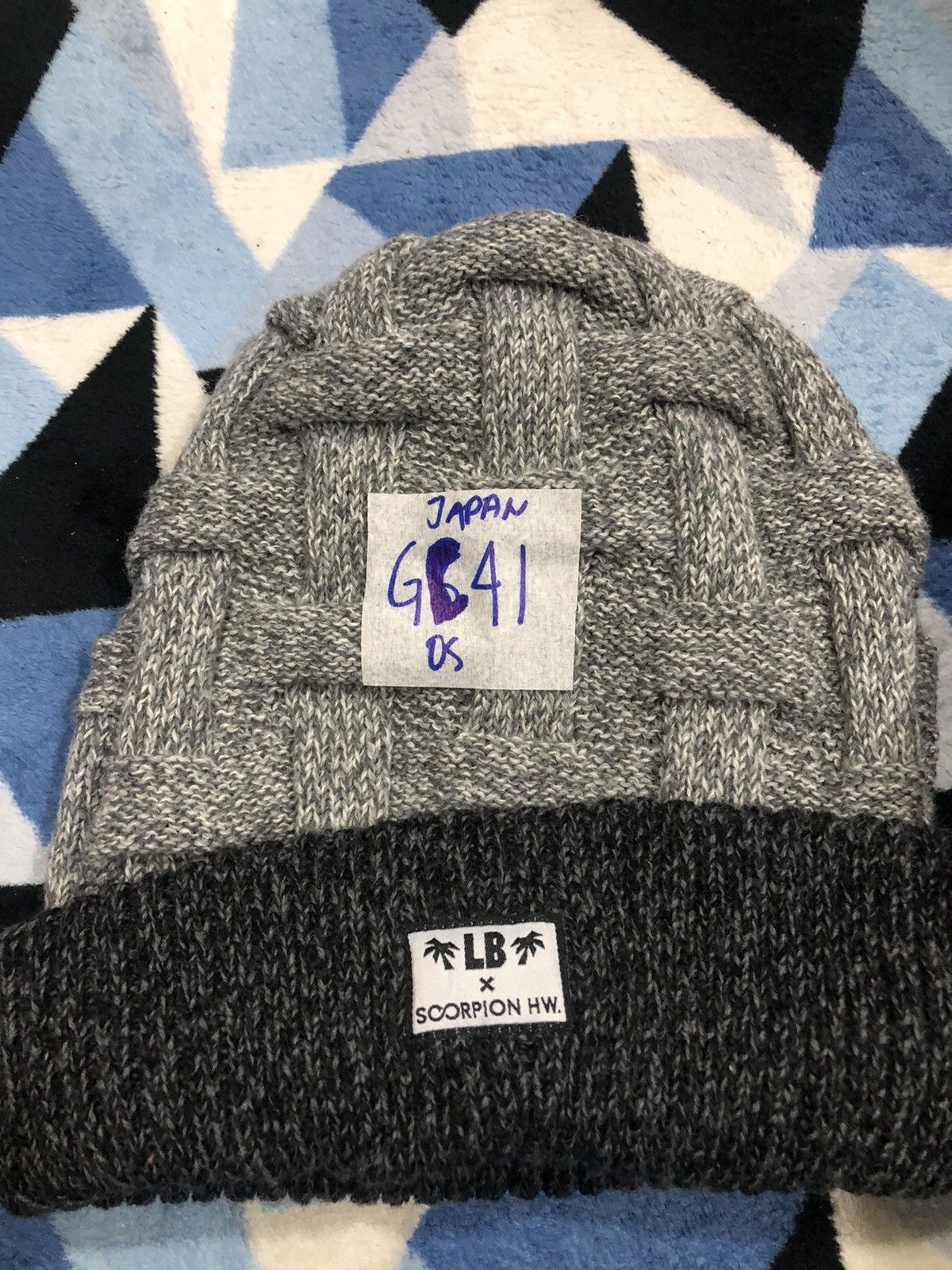 Aran Isles Knitwear LB x Scorpion HW Made in Japan Beanie Size ONE SIZE - 9 Thumbnail