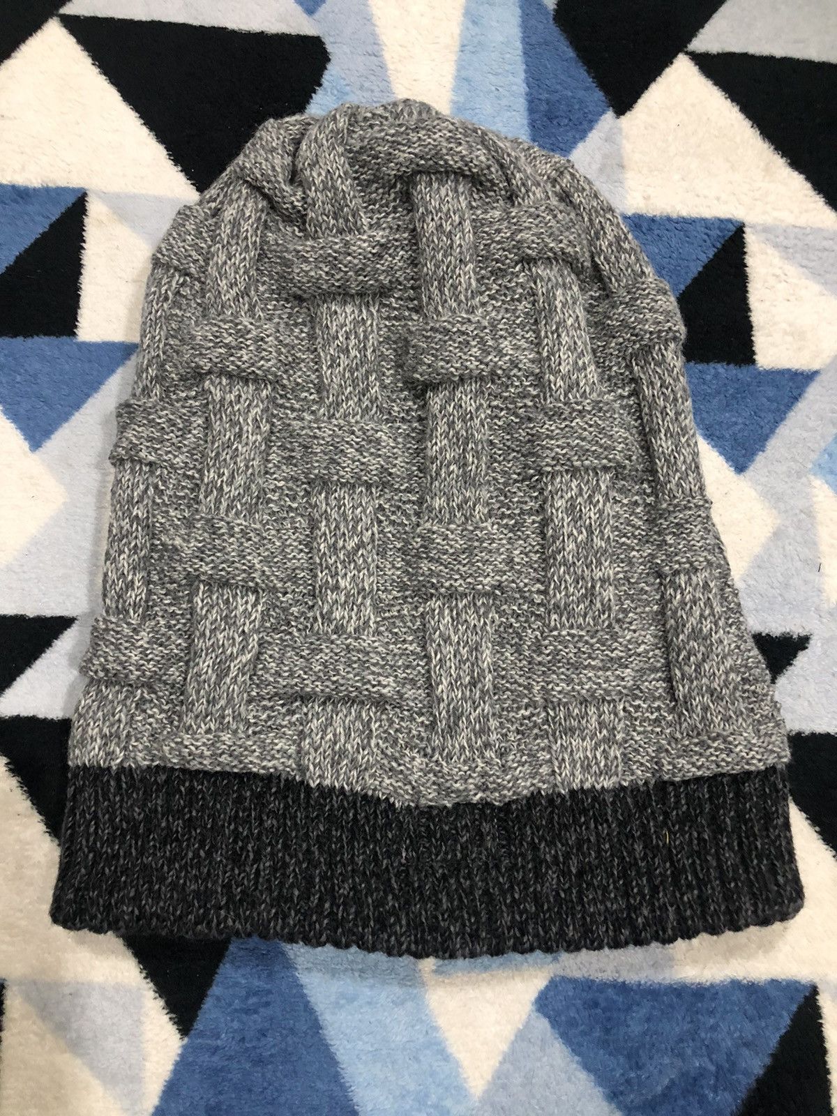 Aran Isles Knitwear LB x Scorpion HW Made in Japan Beanie Size ONE SIZE - 2 Thumbnail