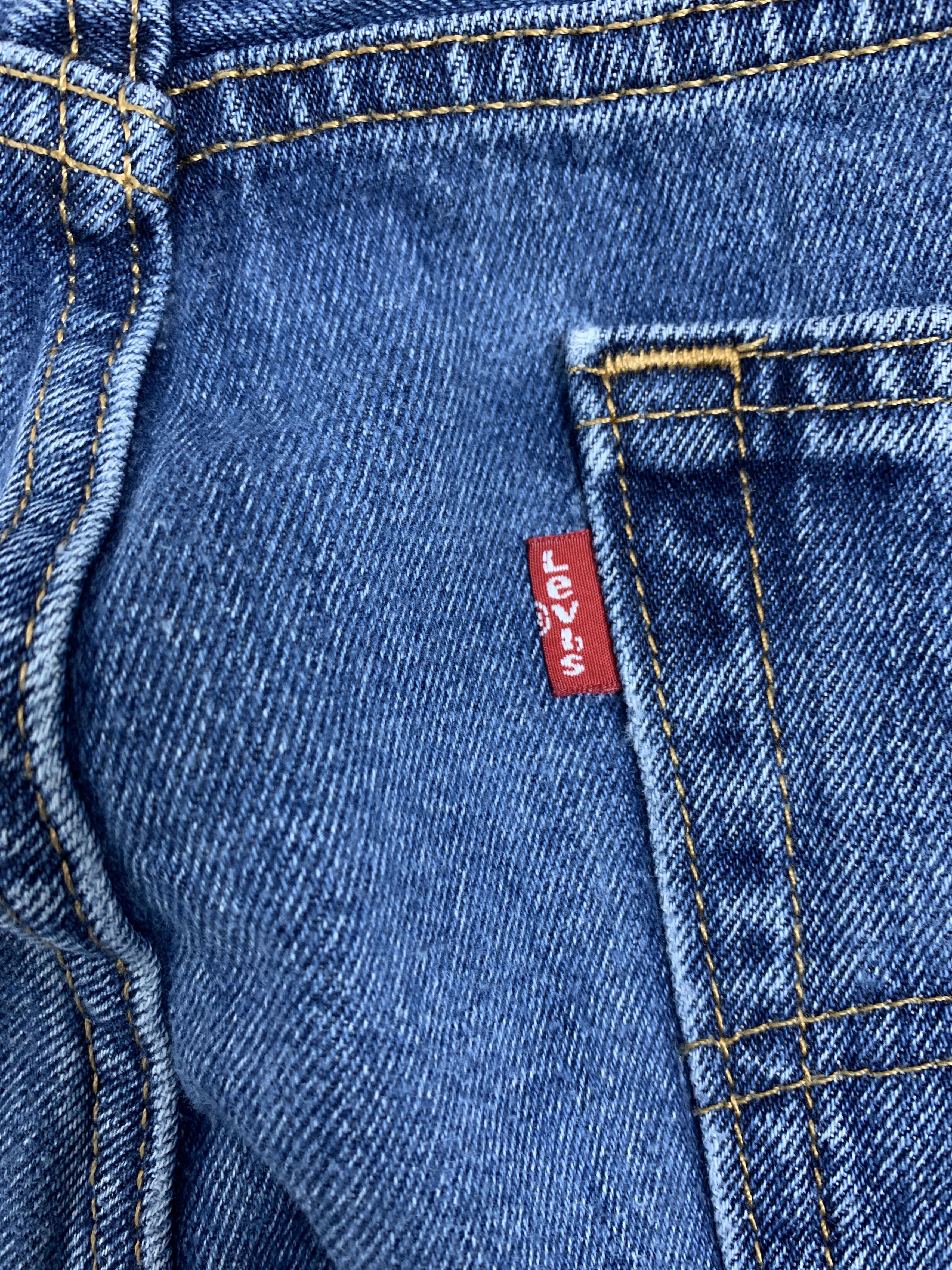 Levi's × Vintage Vintage LEVI'S 505 Faded Straight Cut Mid Wash Jeans Size US 40 / EU 56 - 8 Thumbnail