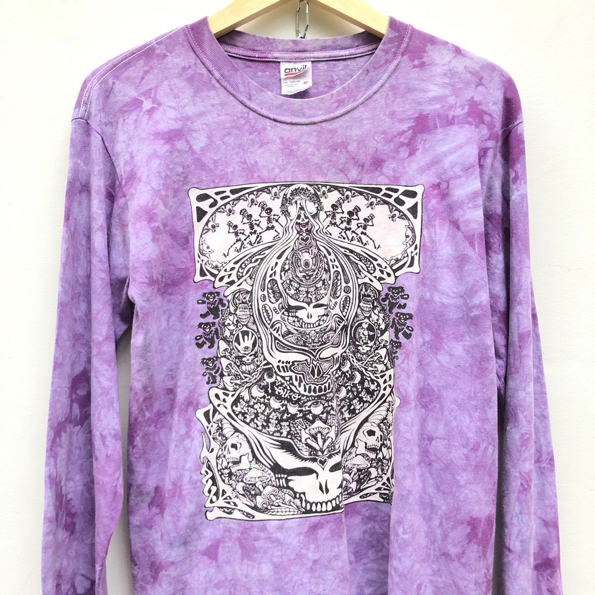 Anvil 00S Gratefull Dead Aiko Design L/S T Shirt Tie Dye Size US M / EU 48-50 / 2 - 2 Thumbnail