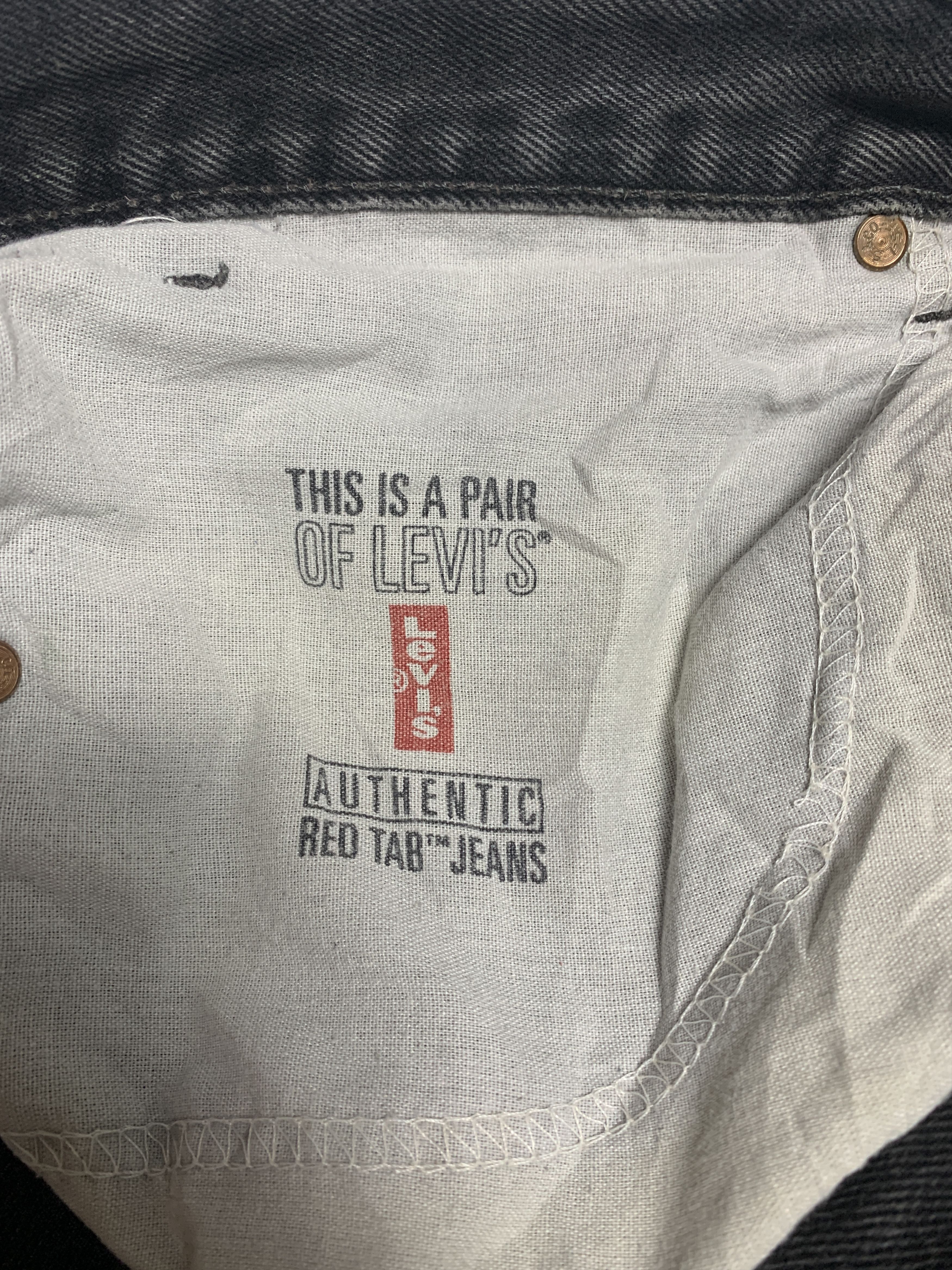 Levi's Vintage LEVI'S 505 Distressed Faded Straight Cut Jeans P0007 Size US 38 / EU 54 - 11 Thumbnail