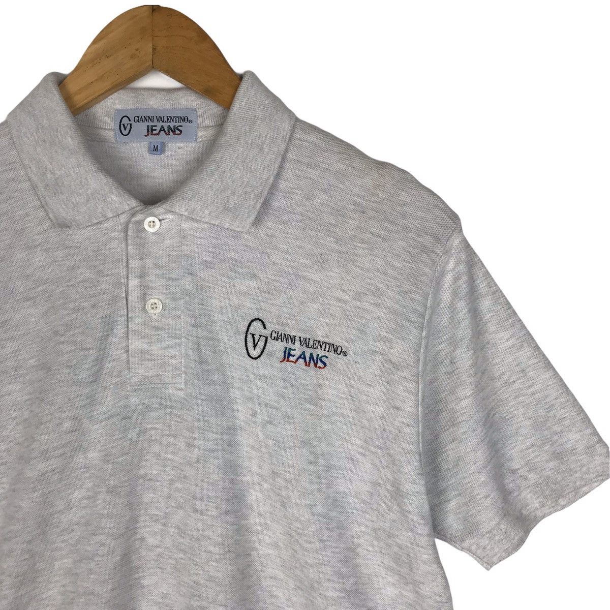 Designer Vintage Gianni Valentino Jeans Polos Size US L / EU 52-54 / 3 - 3 Thumbnail
