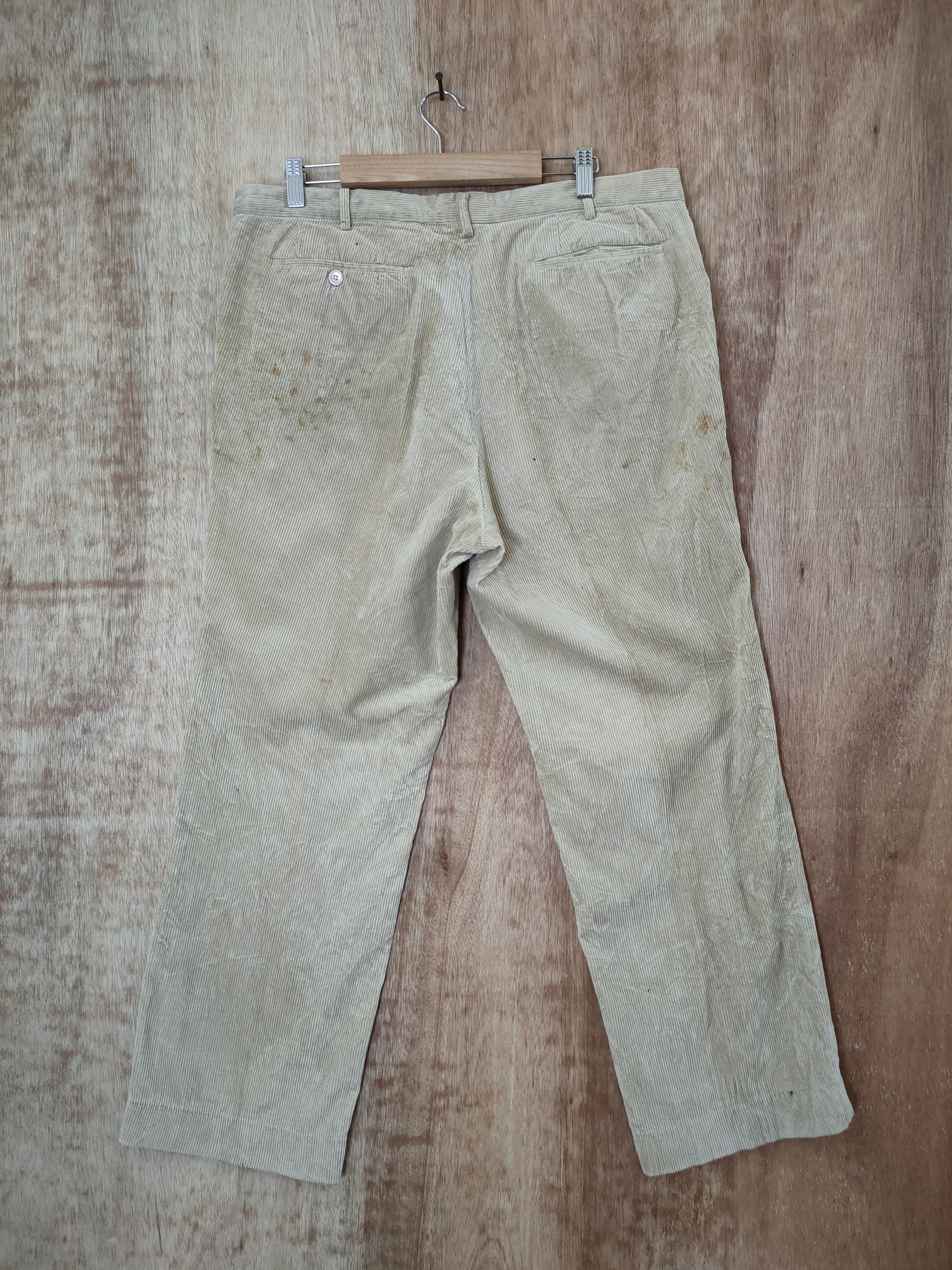 Vintage DL 90s japan corduroy vintage casual pants #46-407 Size US 34 / EU 50 - 7 Thumbnail
