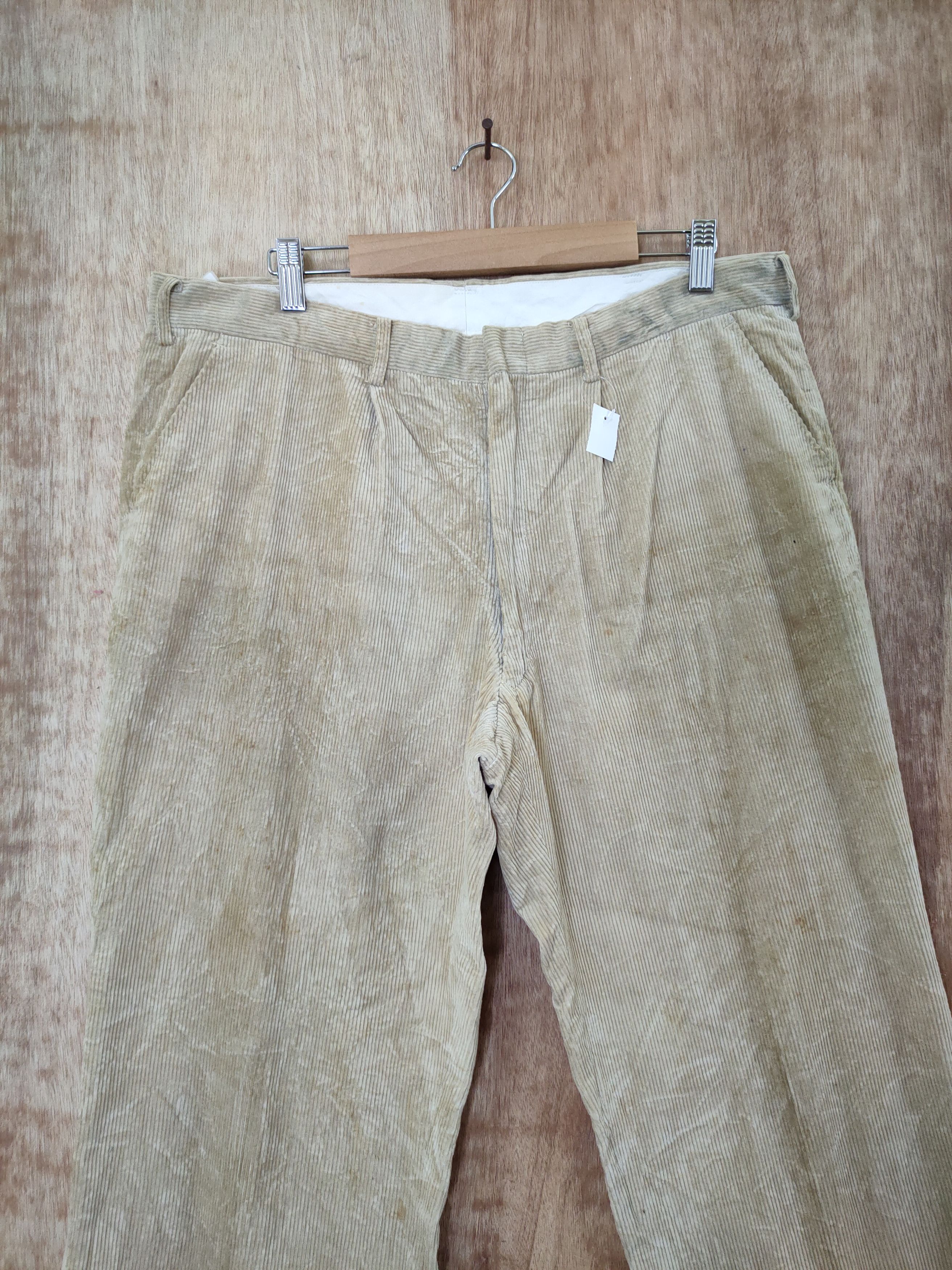 Vintage DL 90s japan corduroy vintage casual pants #46-407 Size US 34 / EU 50 - 4 Thumbnail