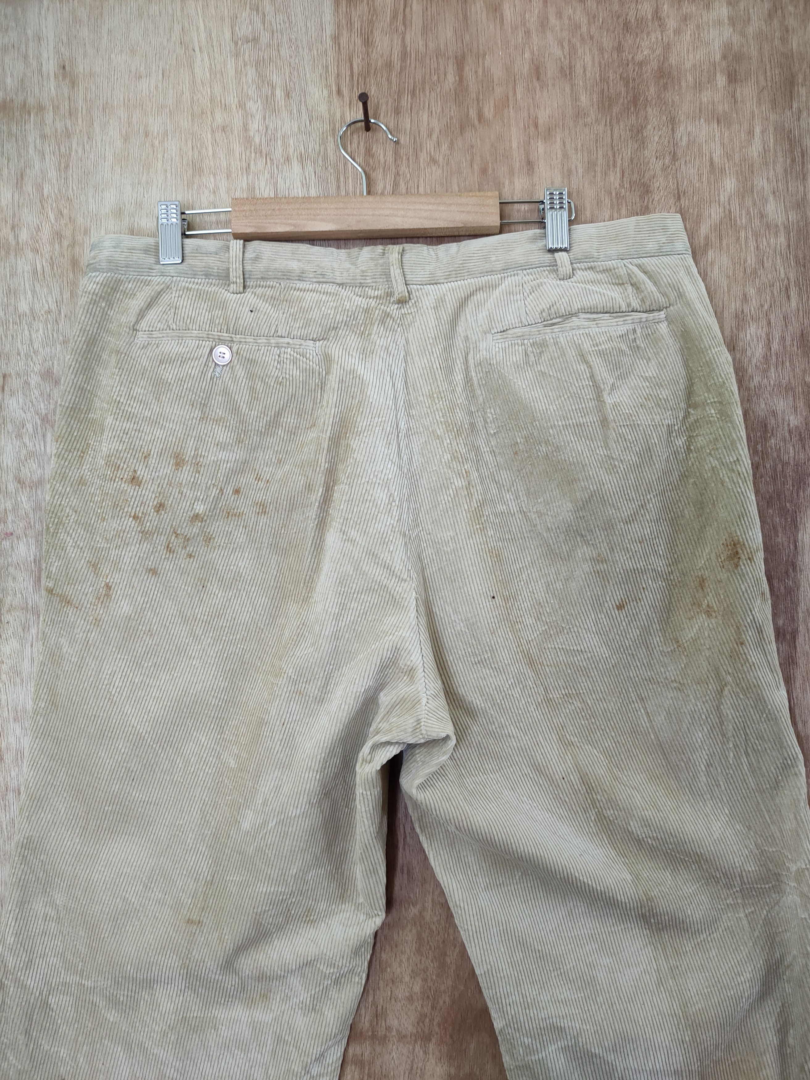 Vintage DL 90s japan corduroy vintage casual pants #46-407 Size US 34 / EU 50 - 9 Thumbnail