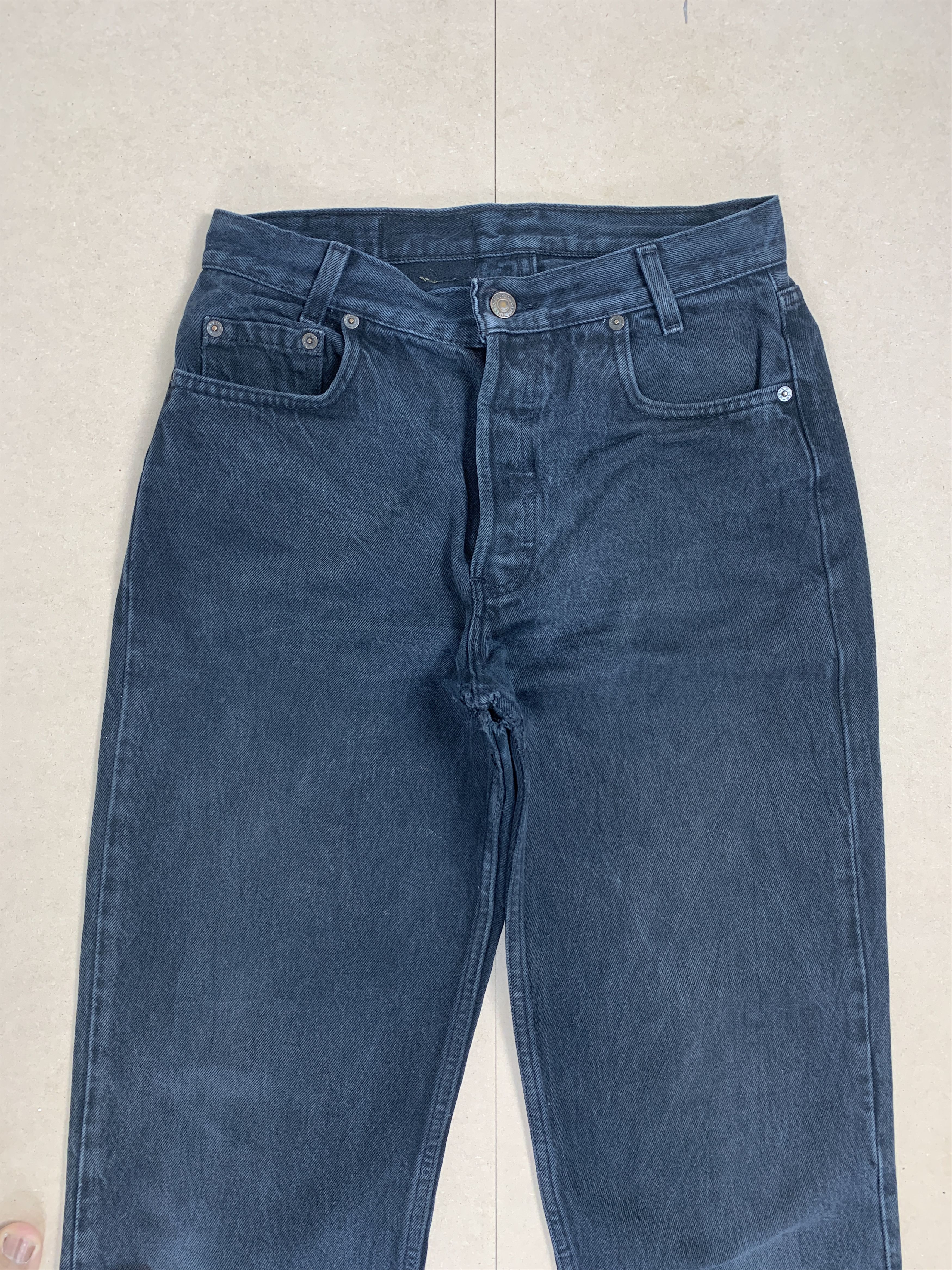 Levi's Vintage LEVI'S 501 STUDENT Straight Cut Jeans P0144 Size US 28 / EU 44 - 2 Thumbnail