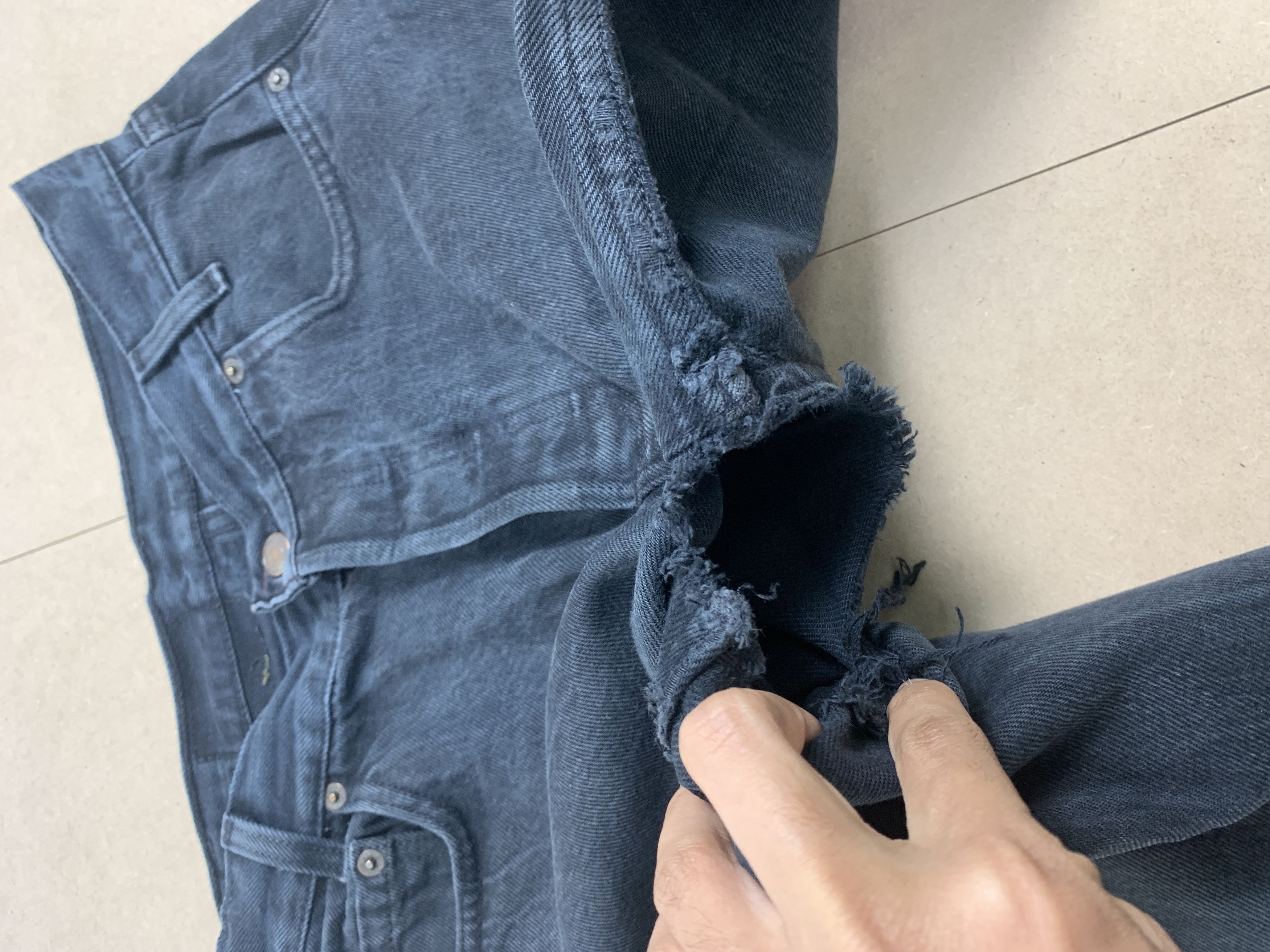 Levi's Vintage LEVI'S 501 STUDENT Straight Cut Jeans P0144 Size US 28 / EU 44 - 7 Thumbnail