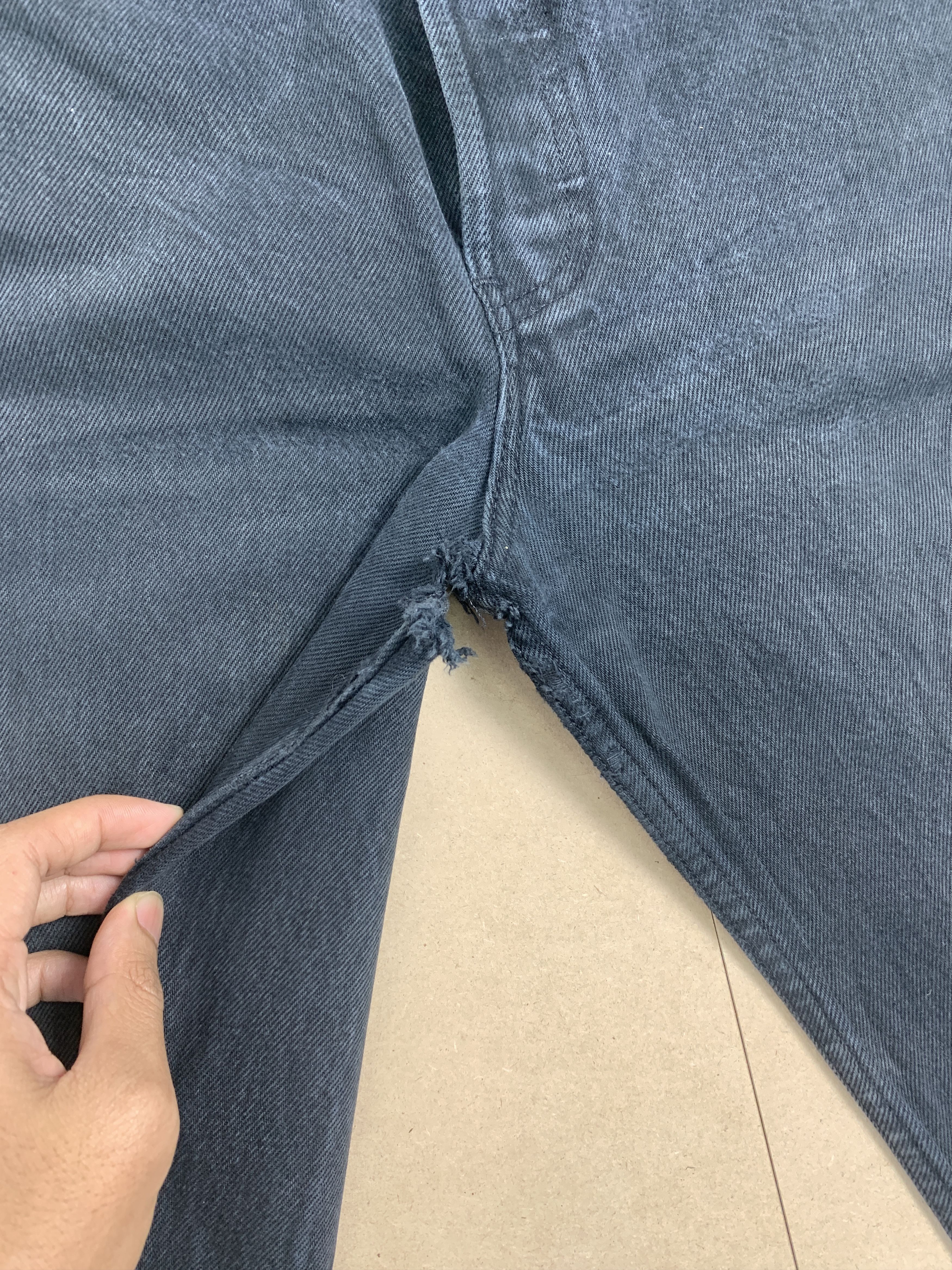 Levi's Vintage LEVI'S 501 STUDENT Straight Cut Jeans P0144 Size US 28 / EU 44 - 5 Thumbnail
