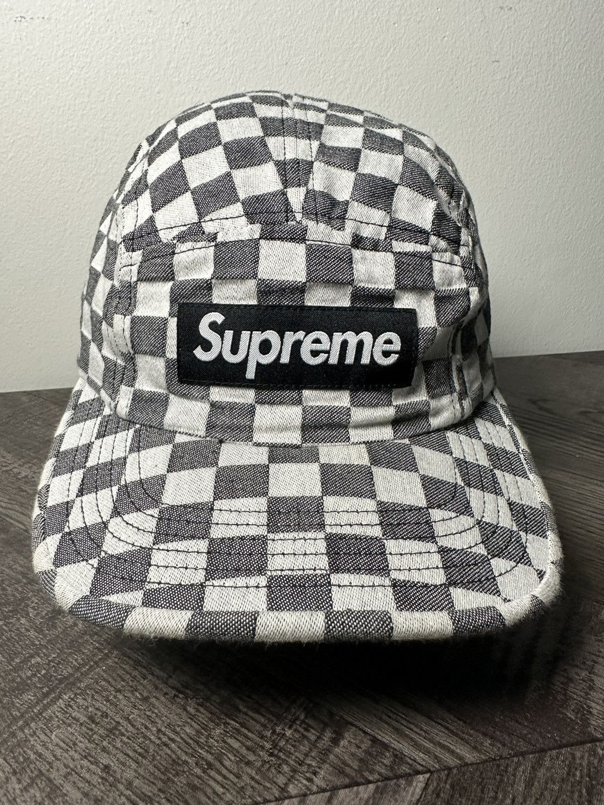 Supreme Checkerboard Hat | Grailed