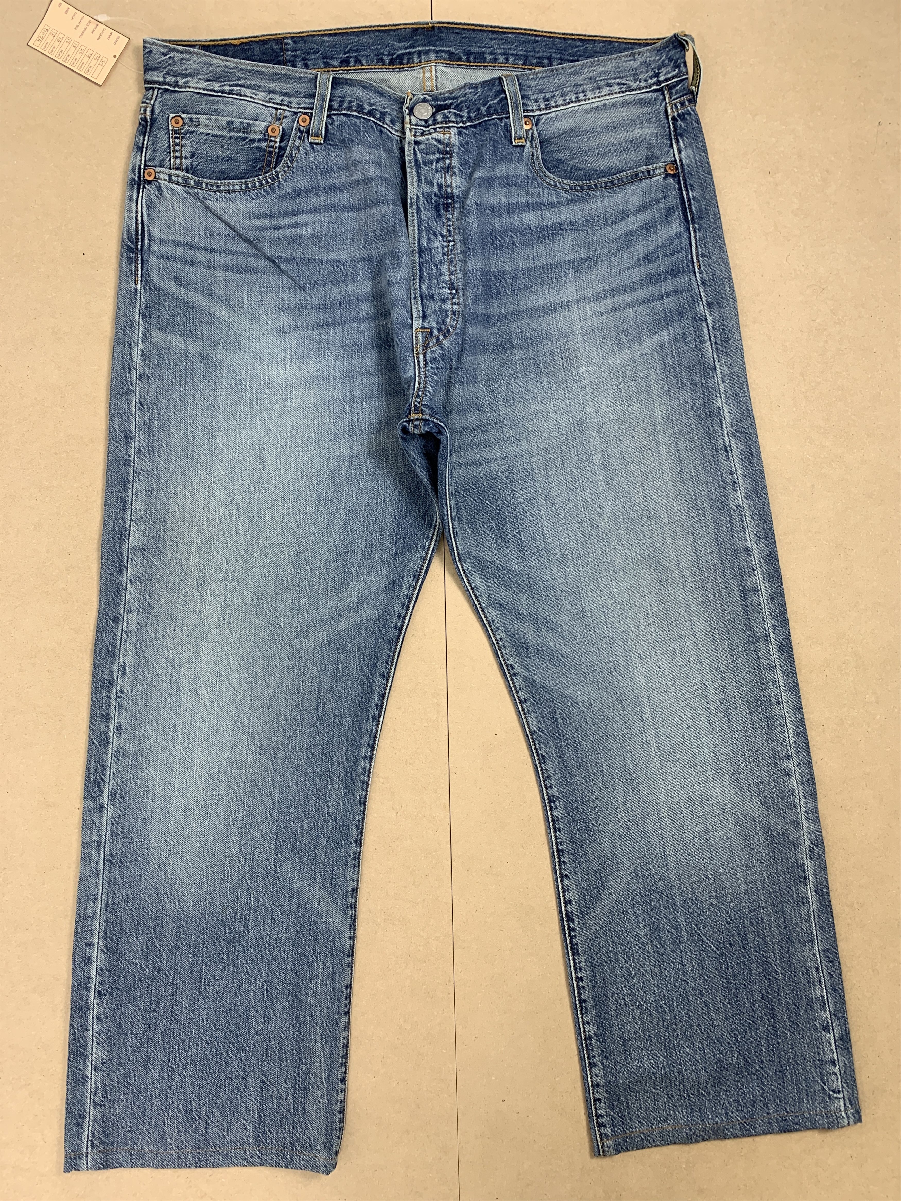Levi's Vintage Levi's 501 Distressed Faded Blue Jeans P0124 Size US 36 / EU 52 - 1 Thumbnail