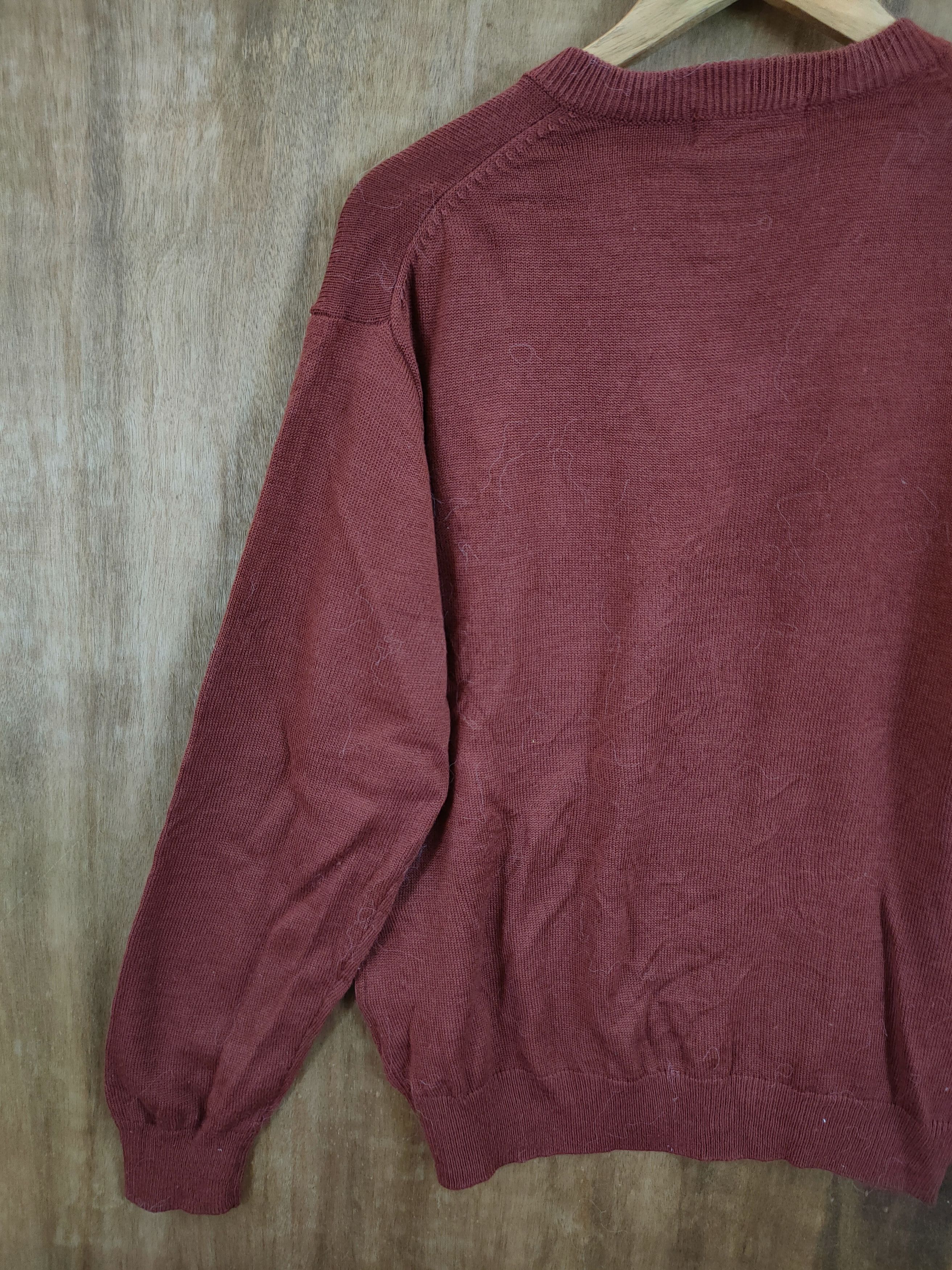 Japanese Brand D St Carol vintage knitwear japan brown #46-982 Size US L / EU 52-54 / 3 - 5 Thumbnail
