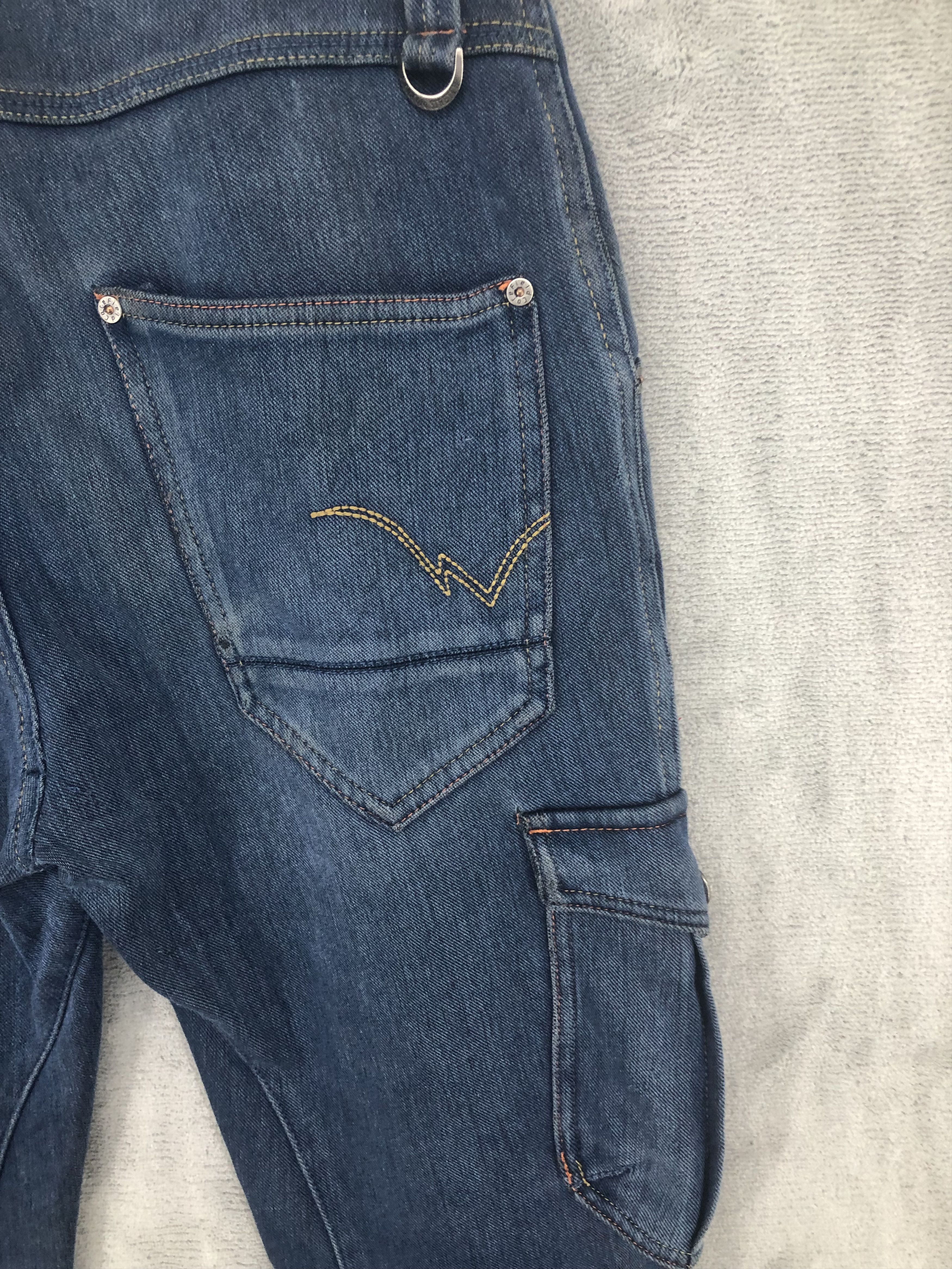 Field core Denim Cargo Pants