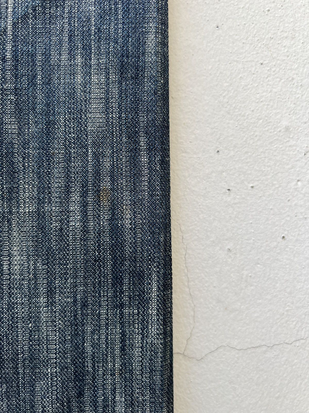Nicole Club Vintage Nicole Club FM Hybrid Leather Denim Bootcut Jeans Size US 30 / EU 46 - 17 Thumbnail