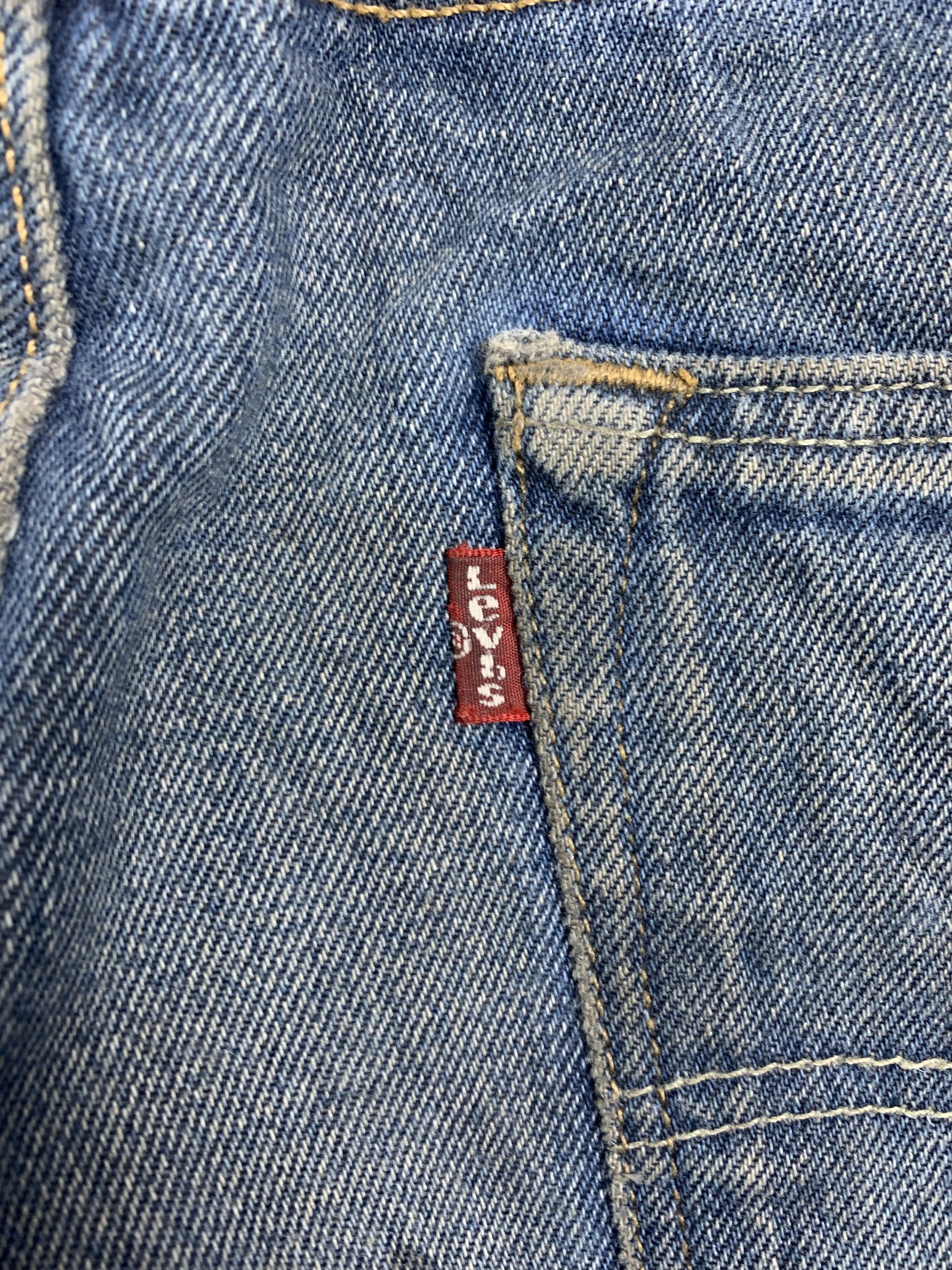 Levi's Vintage Levis 501 Straight Cut Faded Jeans P0291 Size US 40 / EU 56 - 10 Thumbnail