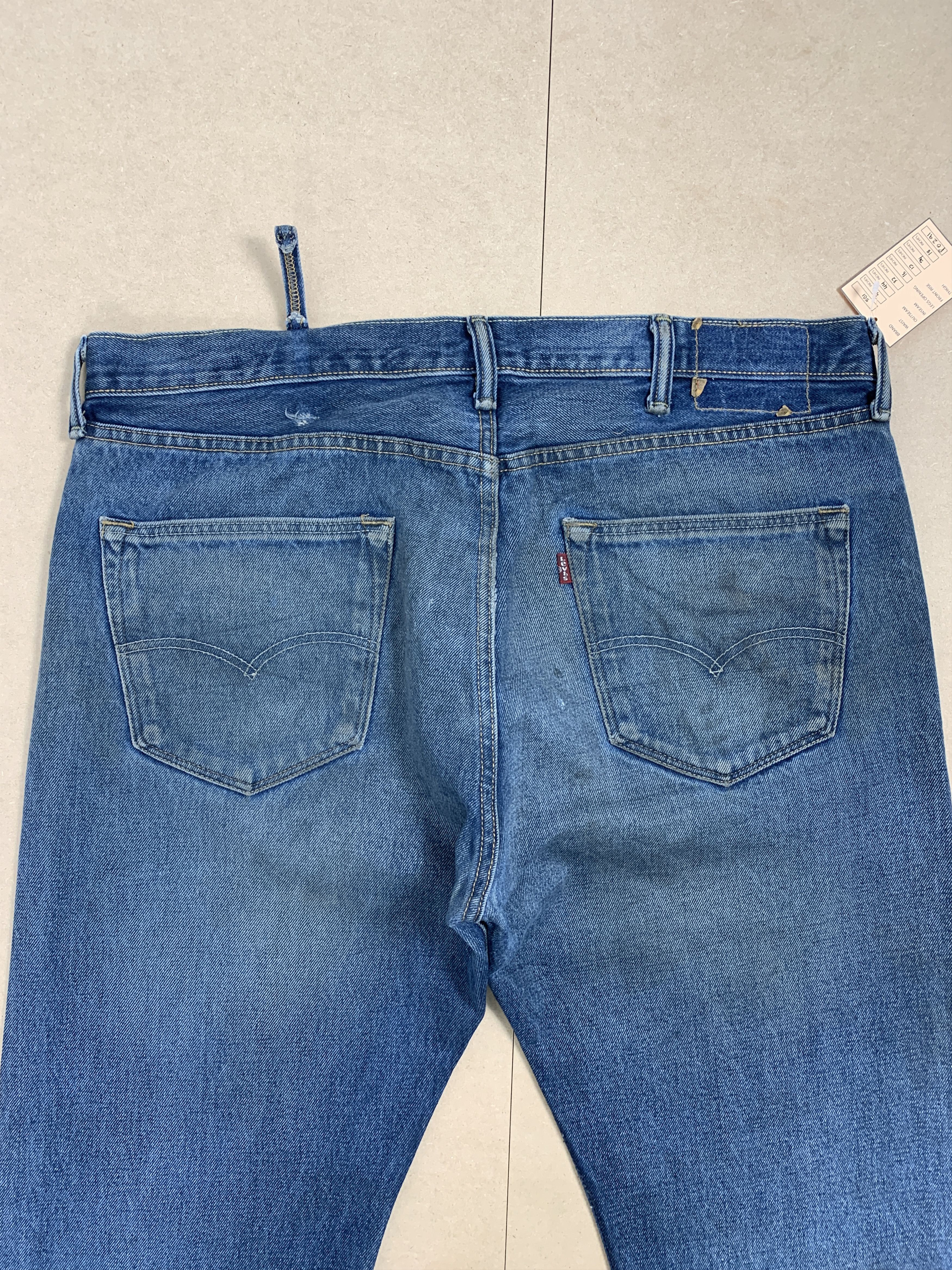 Levi's Vintage Levis 501 Straight Cut Faded Jeans P0291 Size US 40 / EU 56 - 8 Thumbnail