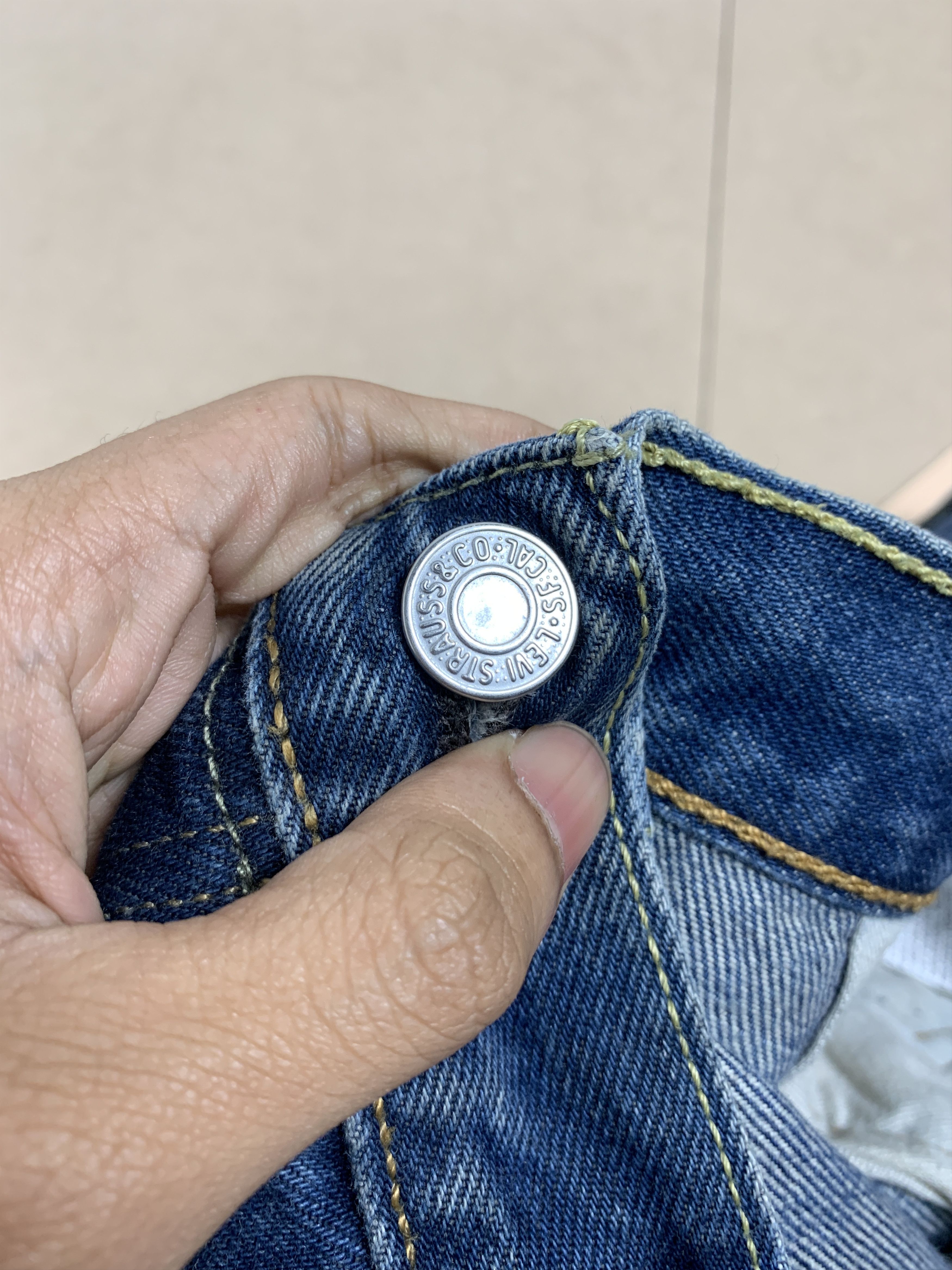 Levi's Vintage Levis 501 Straight Cut Faded Jeans P0291 Size US 40 / EU 56 - 18 Thumbnail