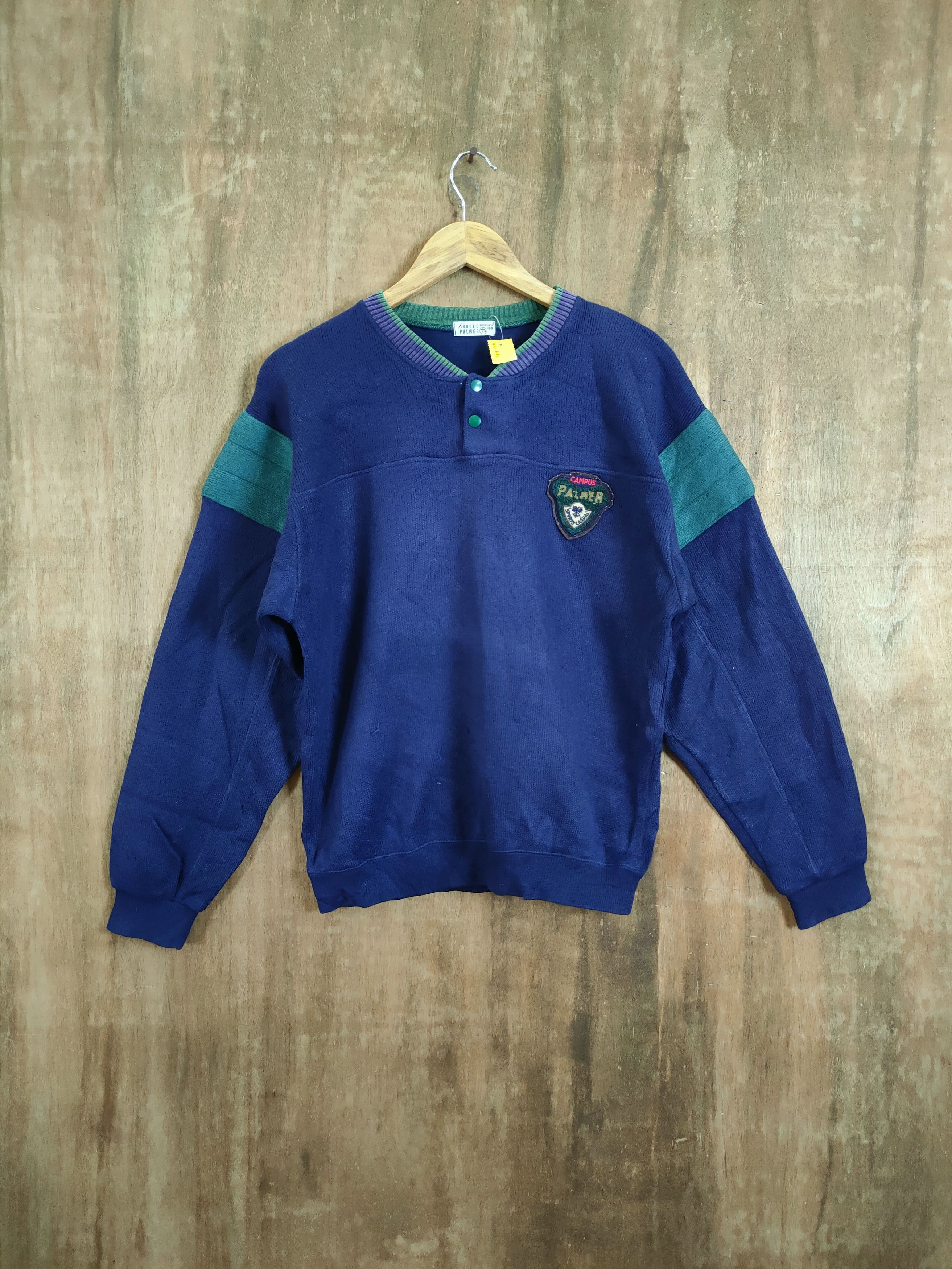 Japanese Brand Arnold Palmer homespun knitwear vintage #46-654 Size US M / EU 48-50 / 2 - 1 Thumbnail