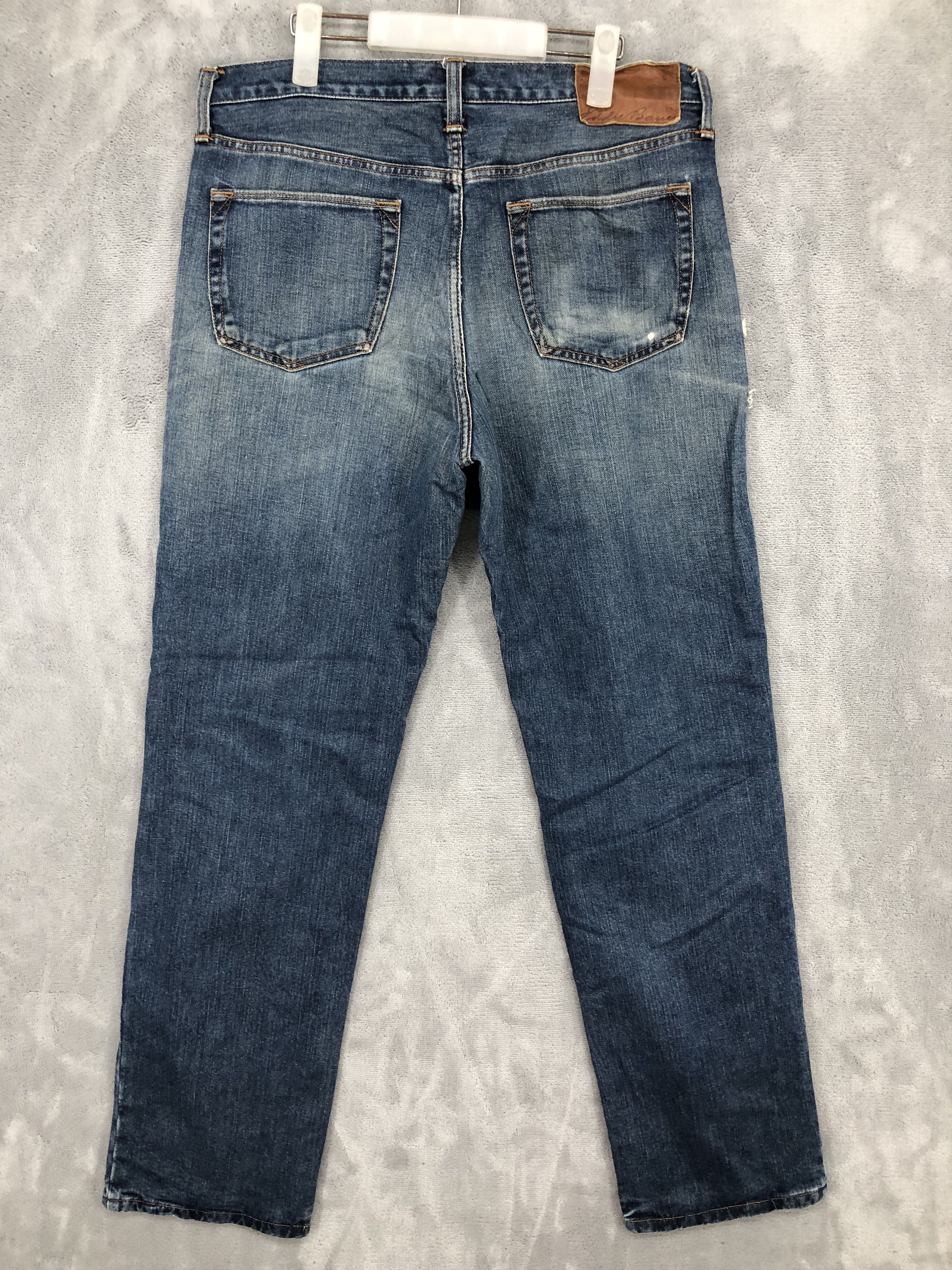 Jean × Vintage Vintage Eddie Bauer Distressed Denim Jean Size US 34 / EU 50 - 2 Thumbnail