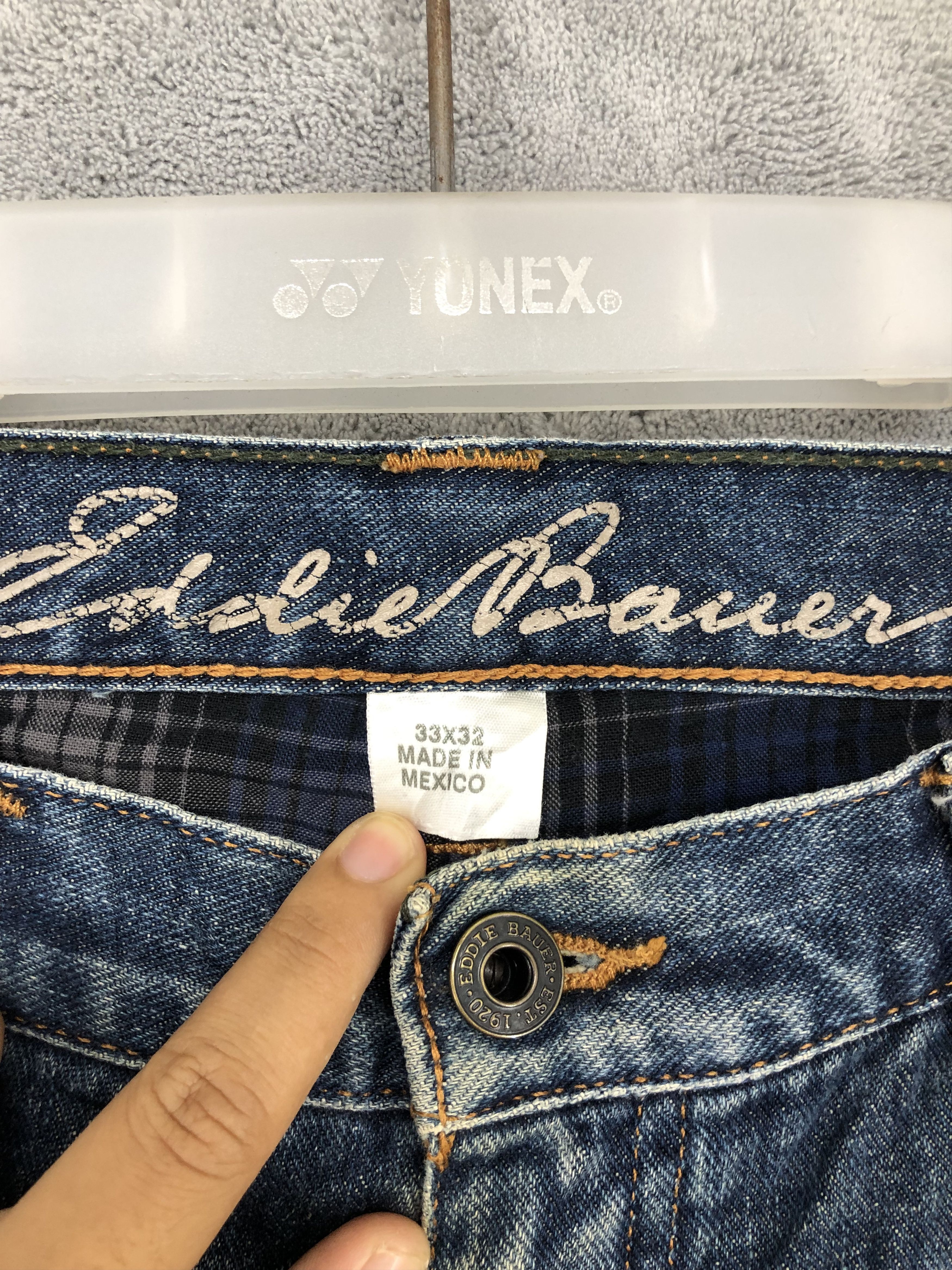 Jean × Vintage Vintage Eddie Bauer Distressed Denim Jean Size US 34 / EU 50 - 7 Thumbnail