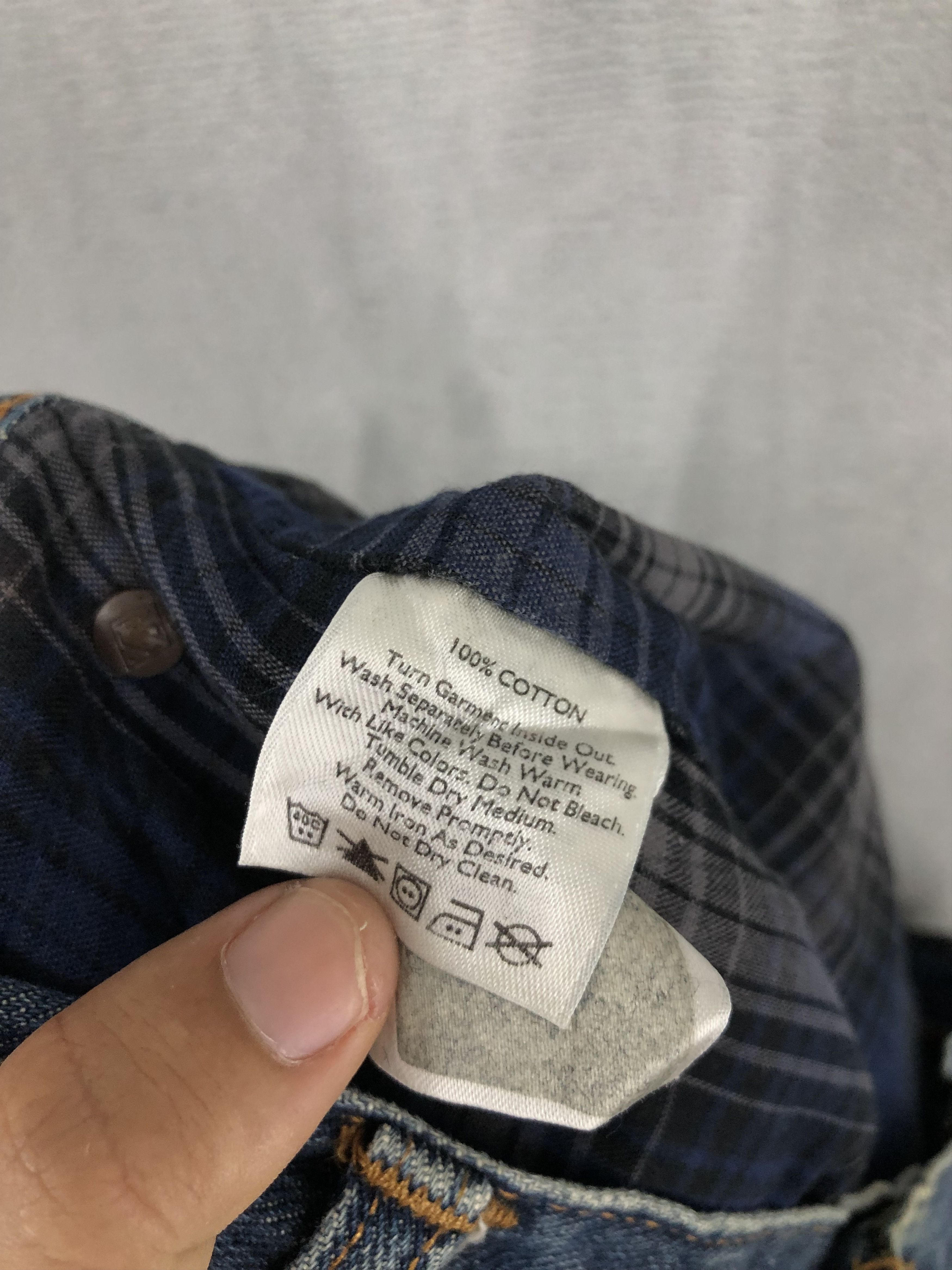 Jean × Vintage Vintage Eddie Bauer Distressed Denim Jean Size US 34 / EU 50 - 11 Thumbnail